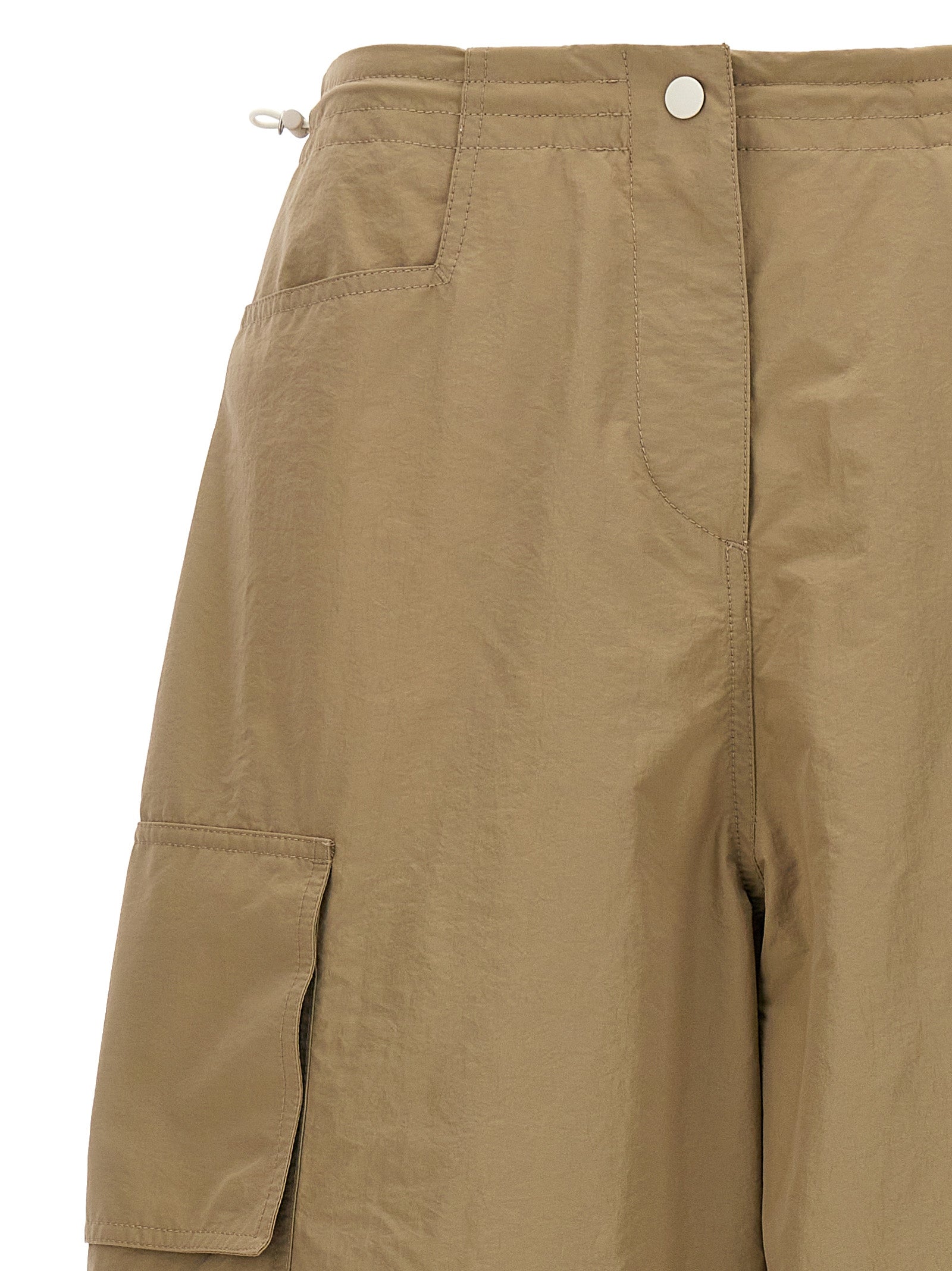 Palm Angels Beige Polyamid Freizeithose