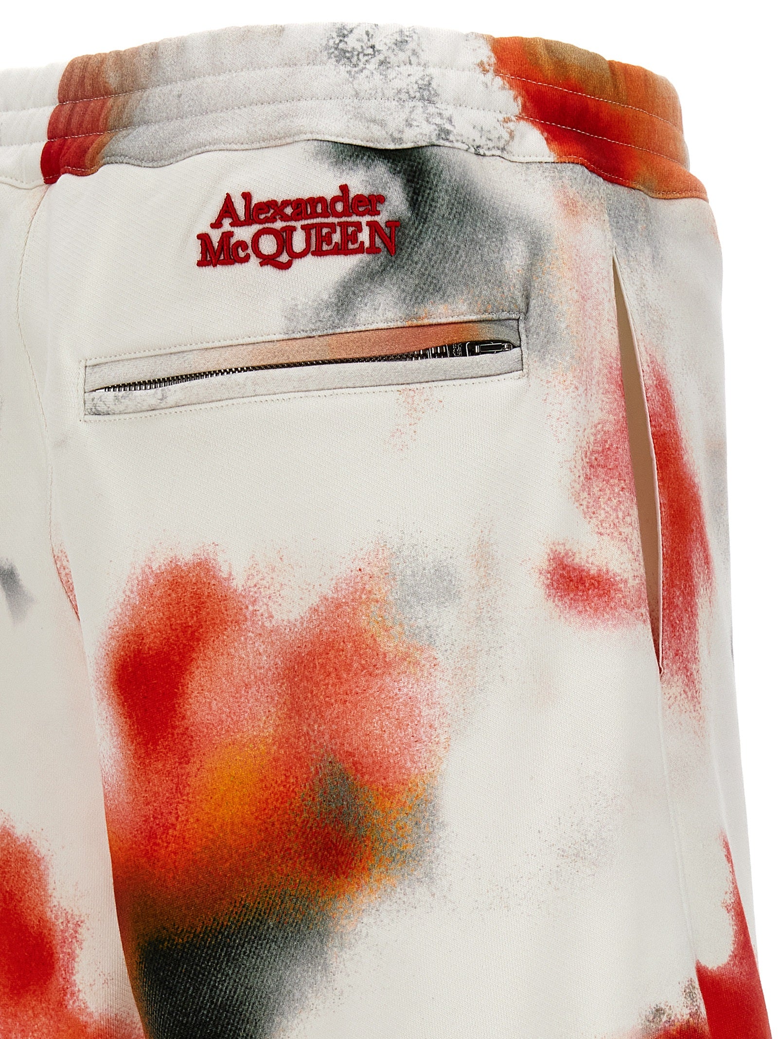 Alexander McQueen Mehrfarbige Baumwoll-Bermudashorts