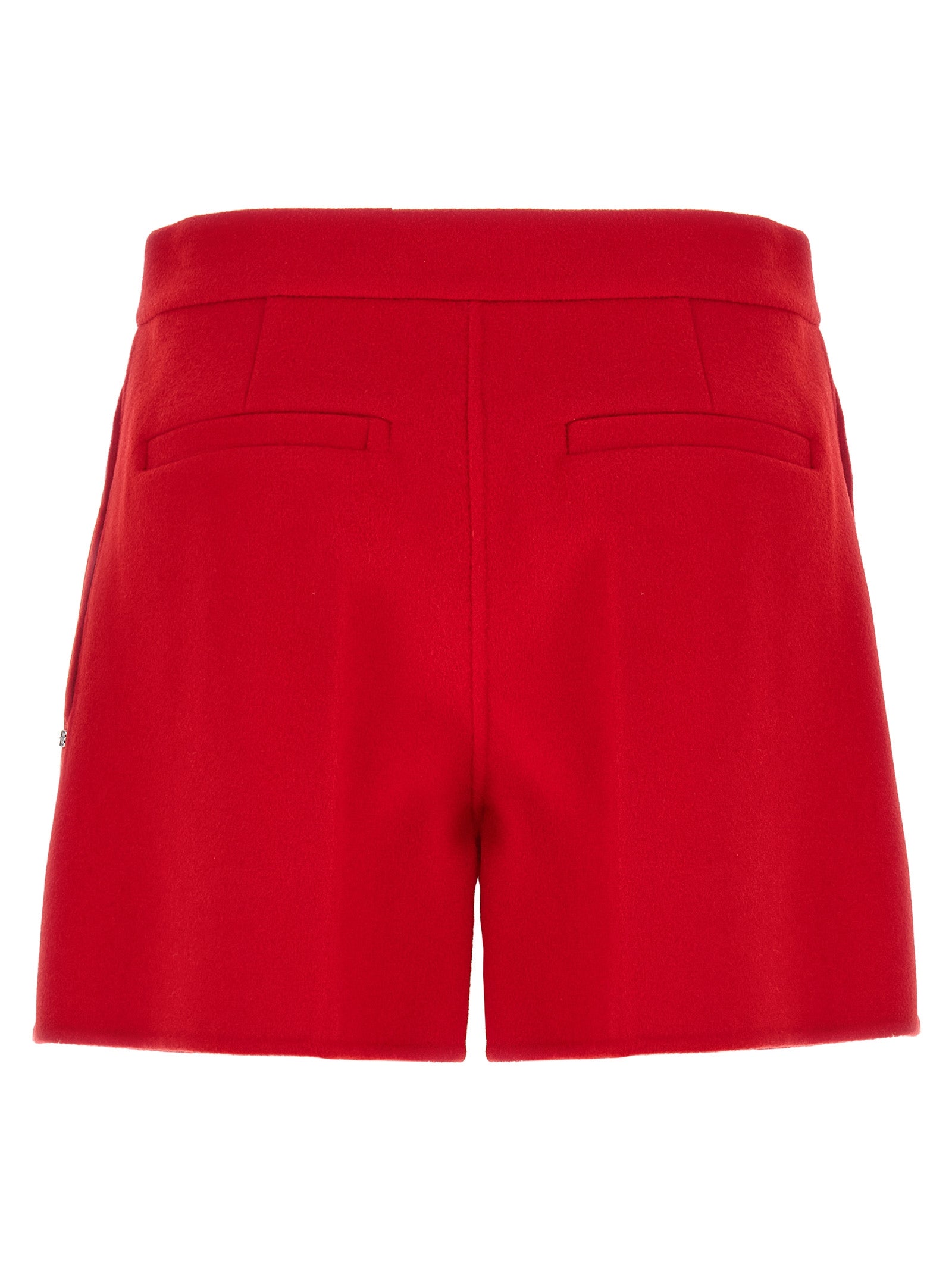Sportmax Mehrfarbige Virgin Wool Bermuda Shorts