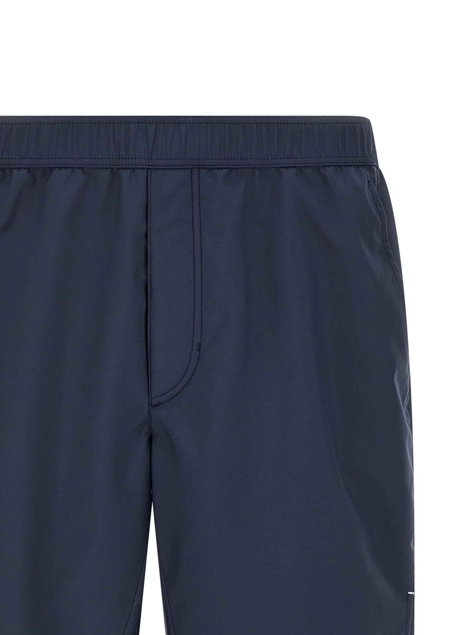 Brunello Cucinelli Blaue Bermuda-Shorts aus Polyester