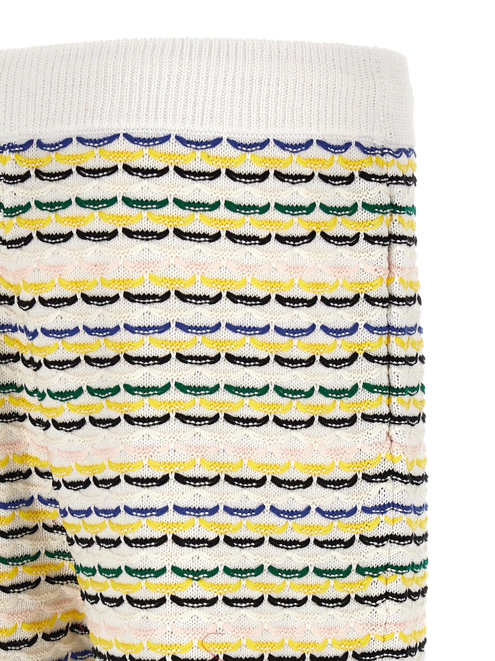 Casablanca Mehrfarbige Baumwoll-Bermudashorts