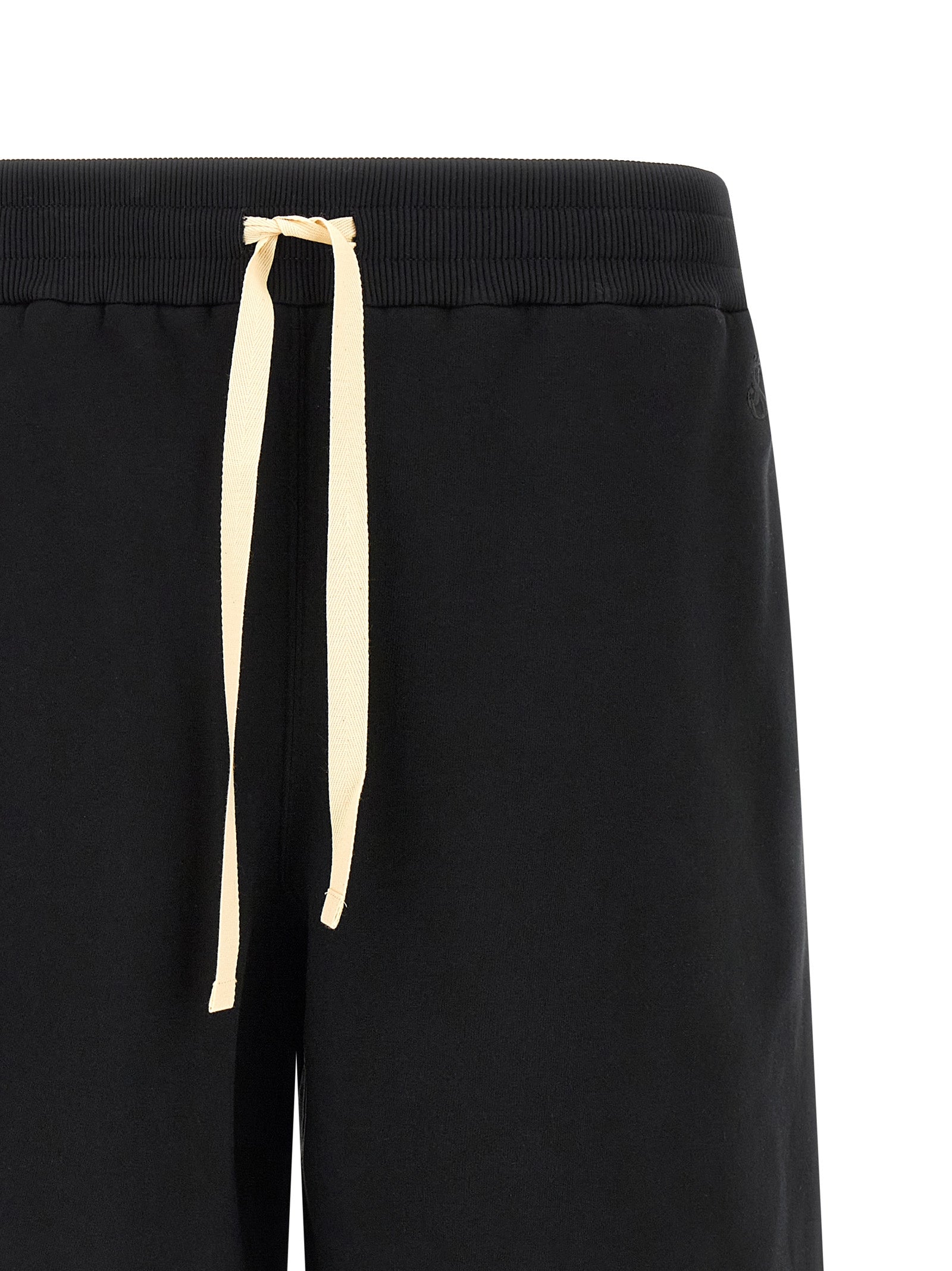 Jil Sander Schwarze Baumwoll-Bermudashorts