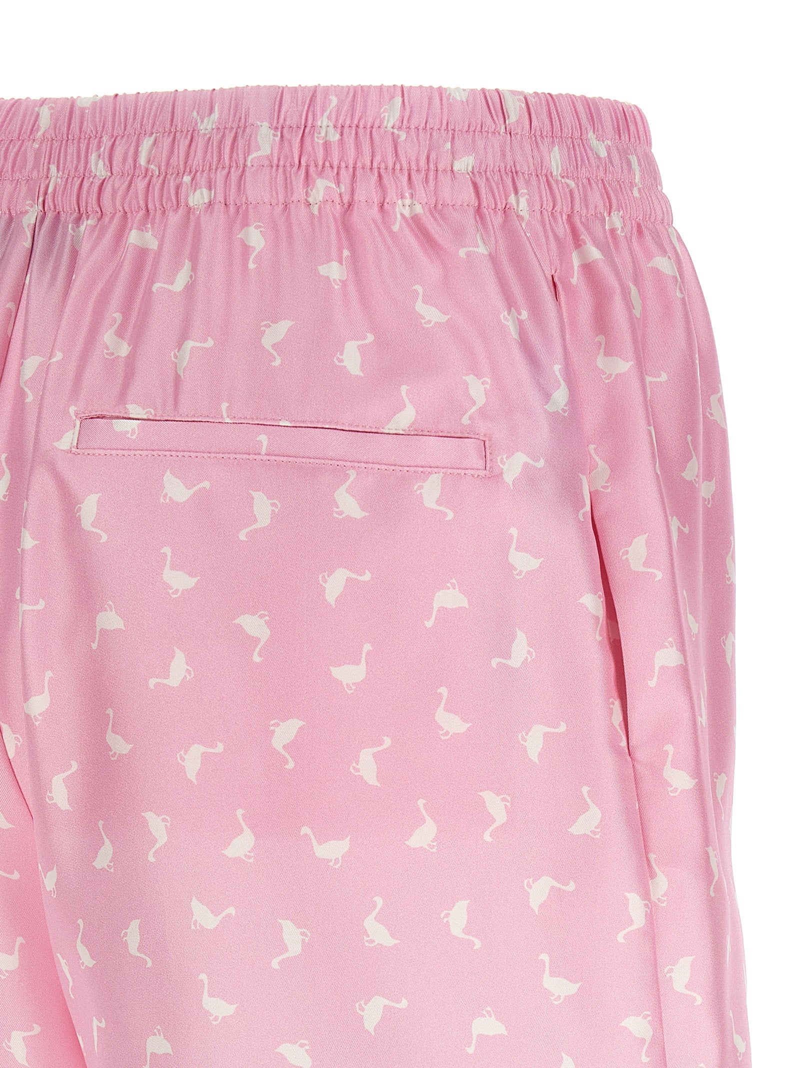 Moschino Mehrfarbige Cargo-Shorts aus Seide