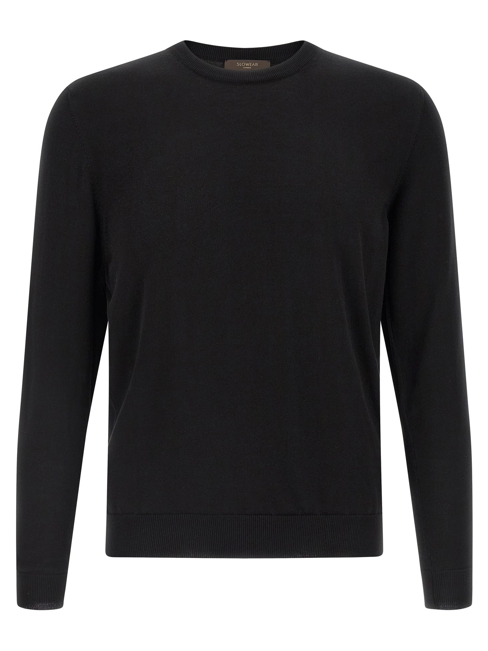 ZANONE Schwarzer Baumwollcardigan
