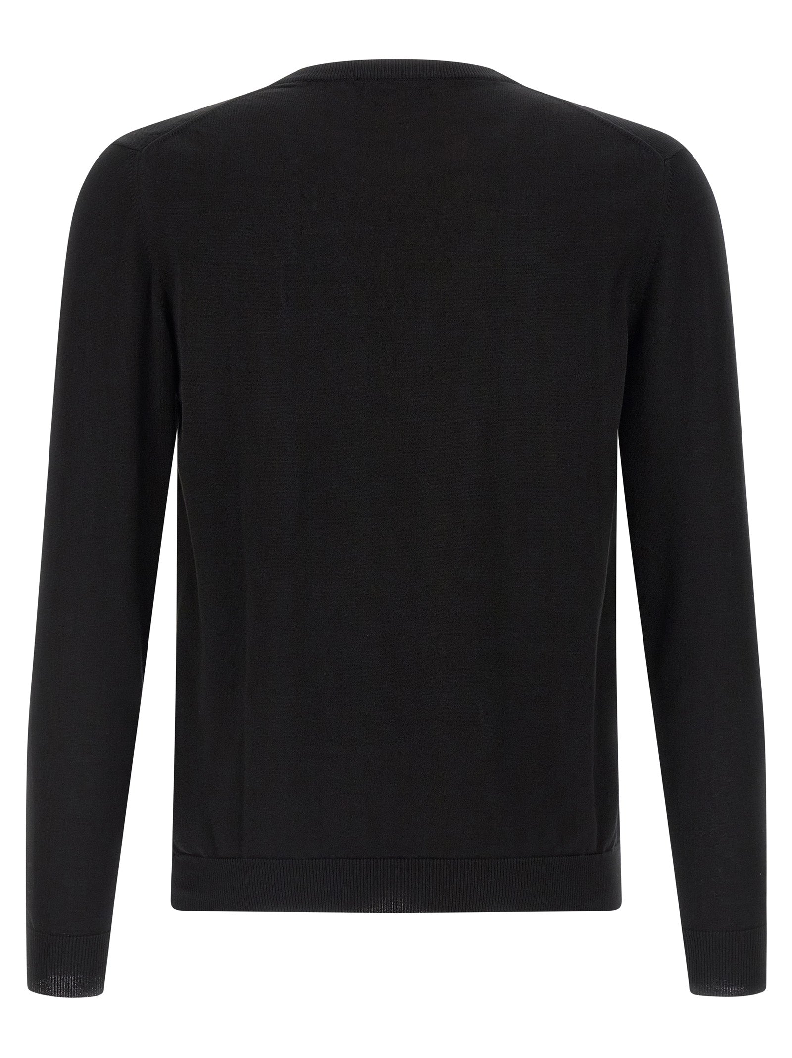 ZANONE Schwarzer Baumwollcardigan