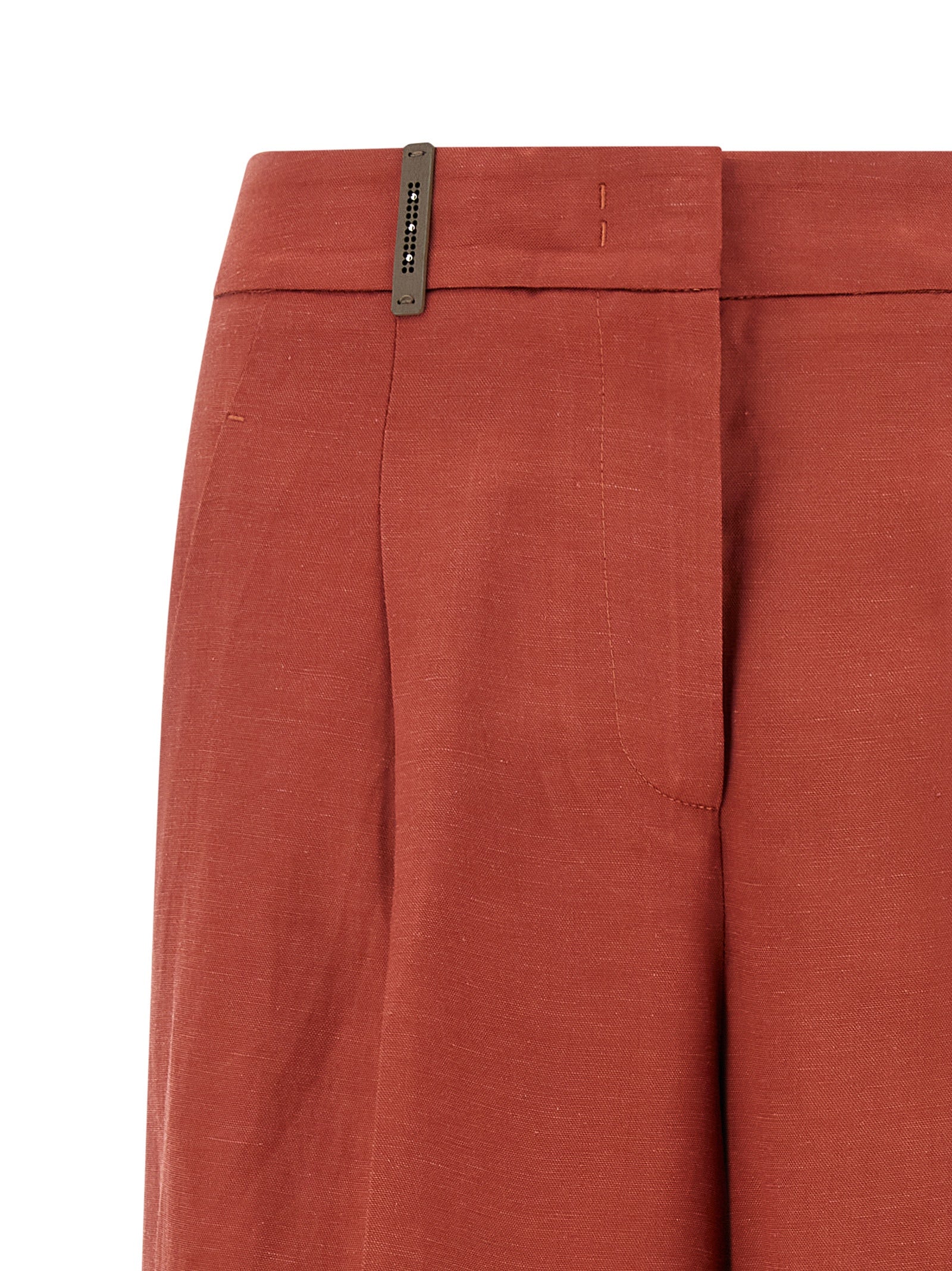 Peserico Mehrfarbige Viskose-Bermudashorts