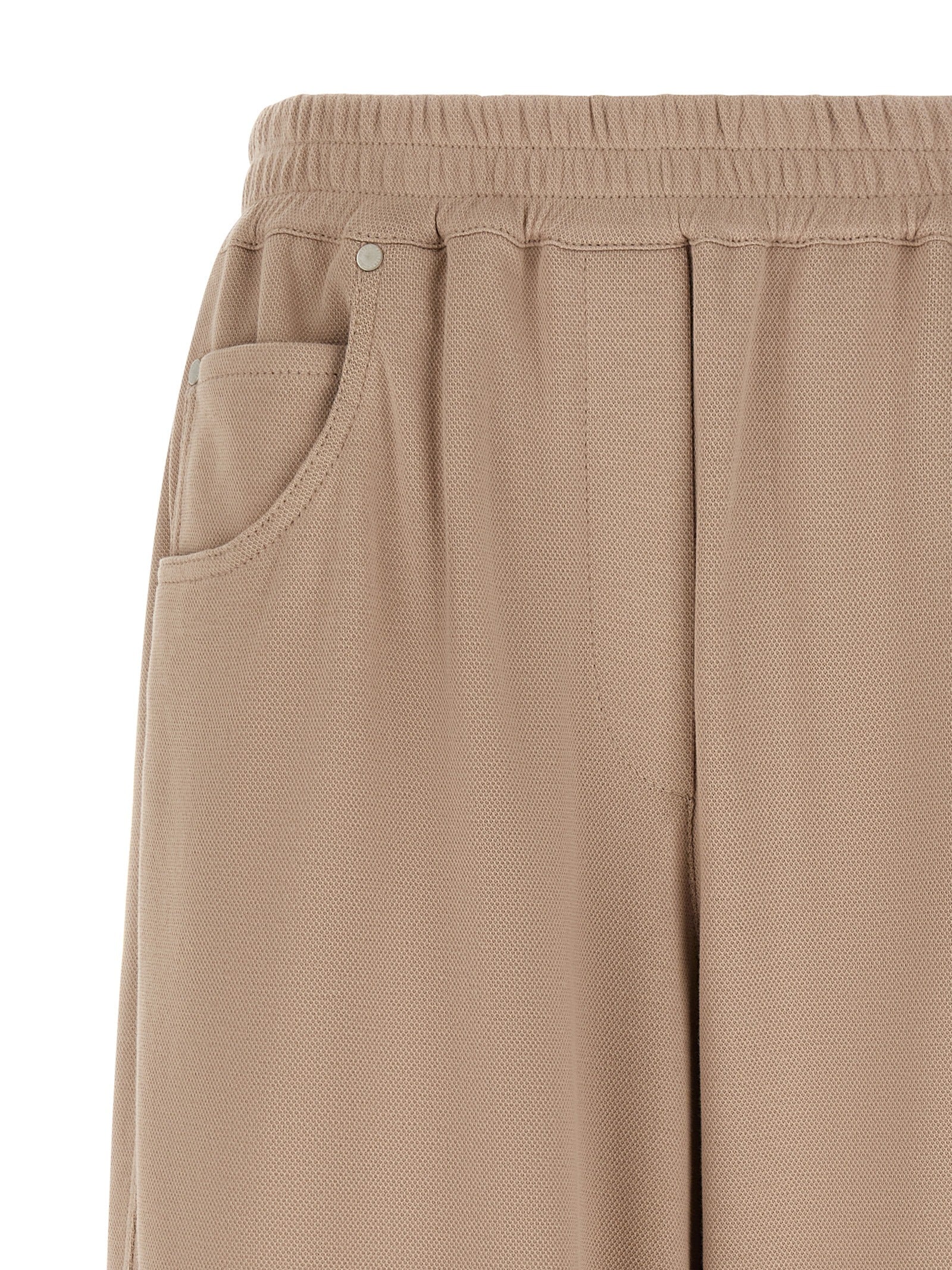 Brunello Cucinelli Braune Baumwoll-Bermudashorts