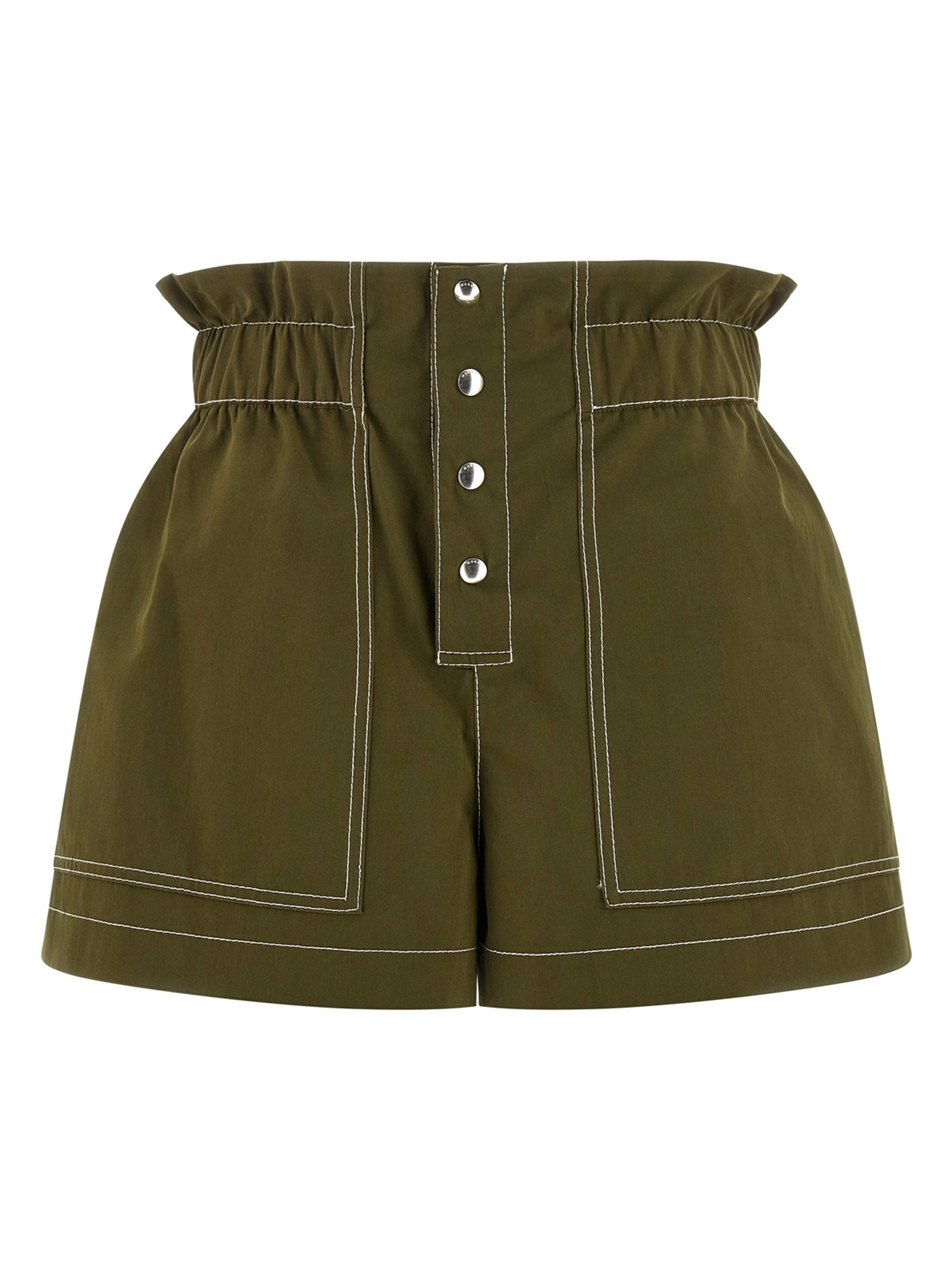 Marni Zweifarbige Baumwoll-Bermudashorts