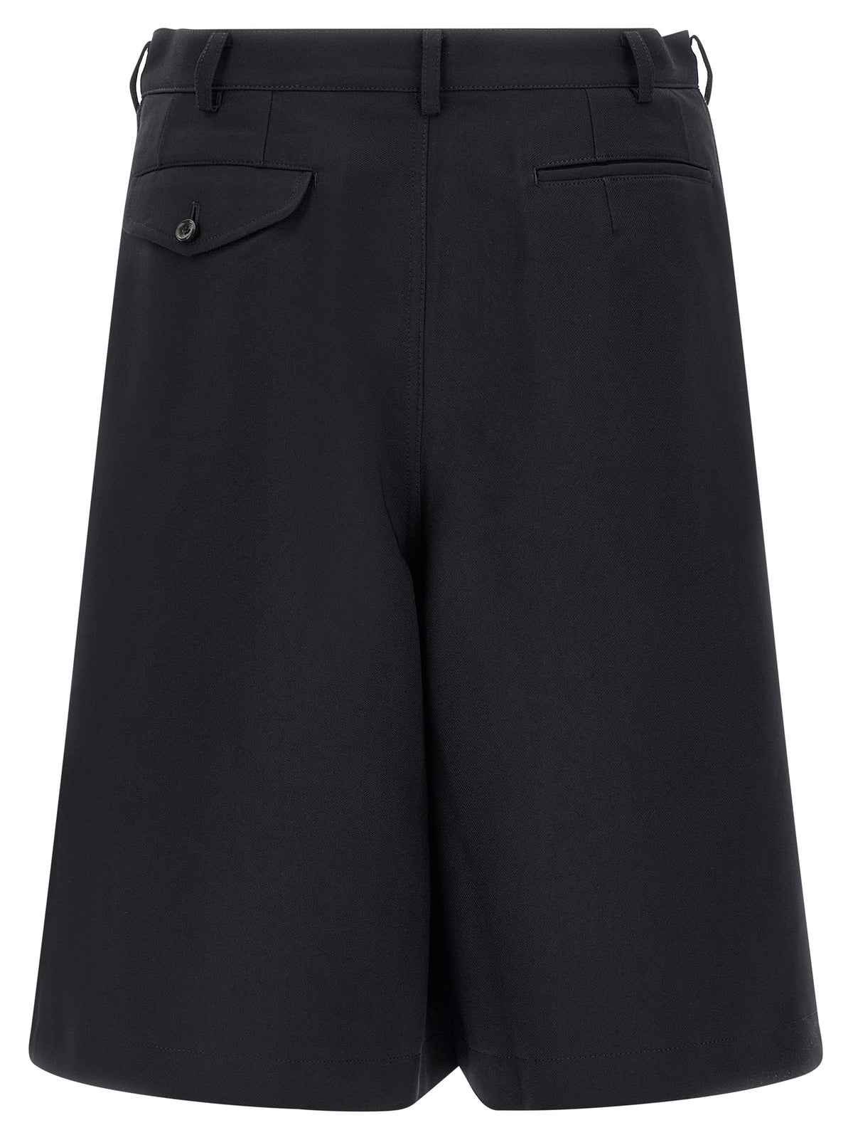 Comme Des Garçons Blaue Bermuda-Shorts aus Polyester