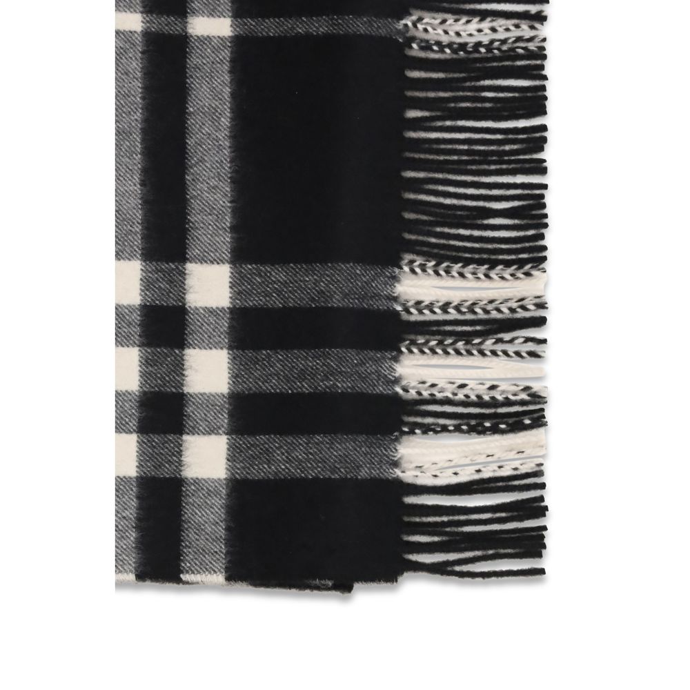 Burberry Schwarzer Kaschmirschal