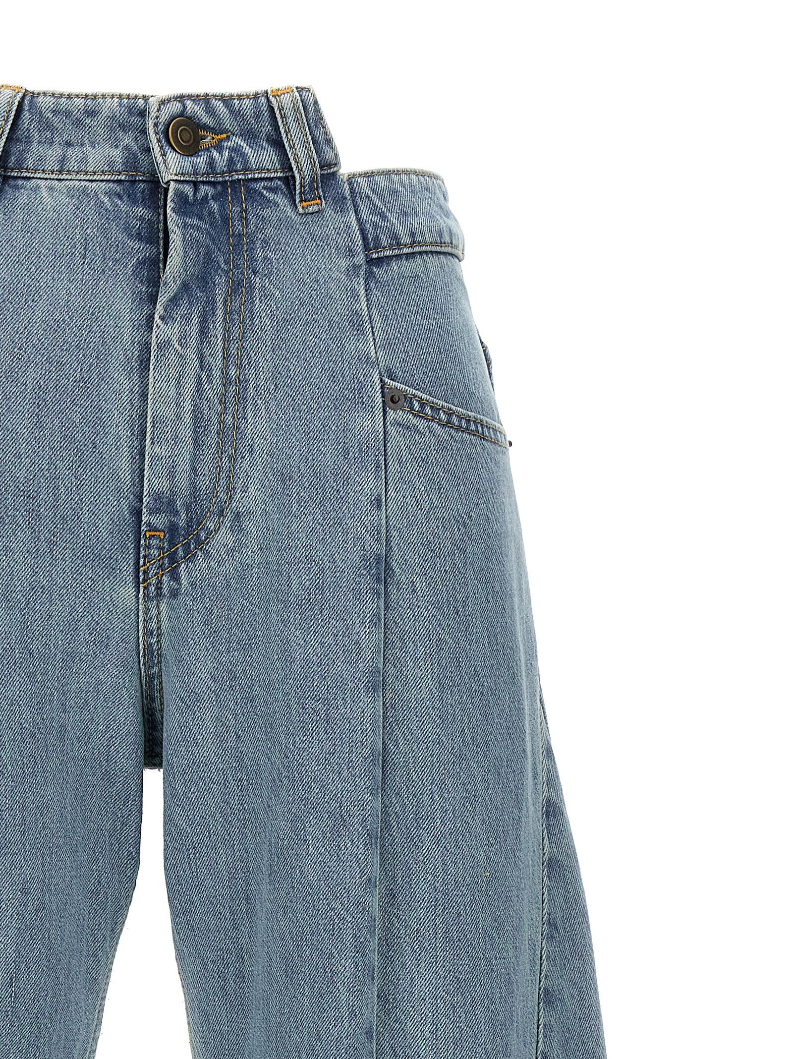 Maison Margiela Blaue Baumwolljeans Denim