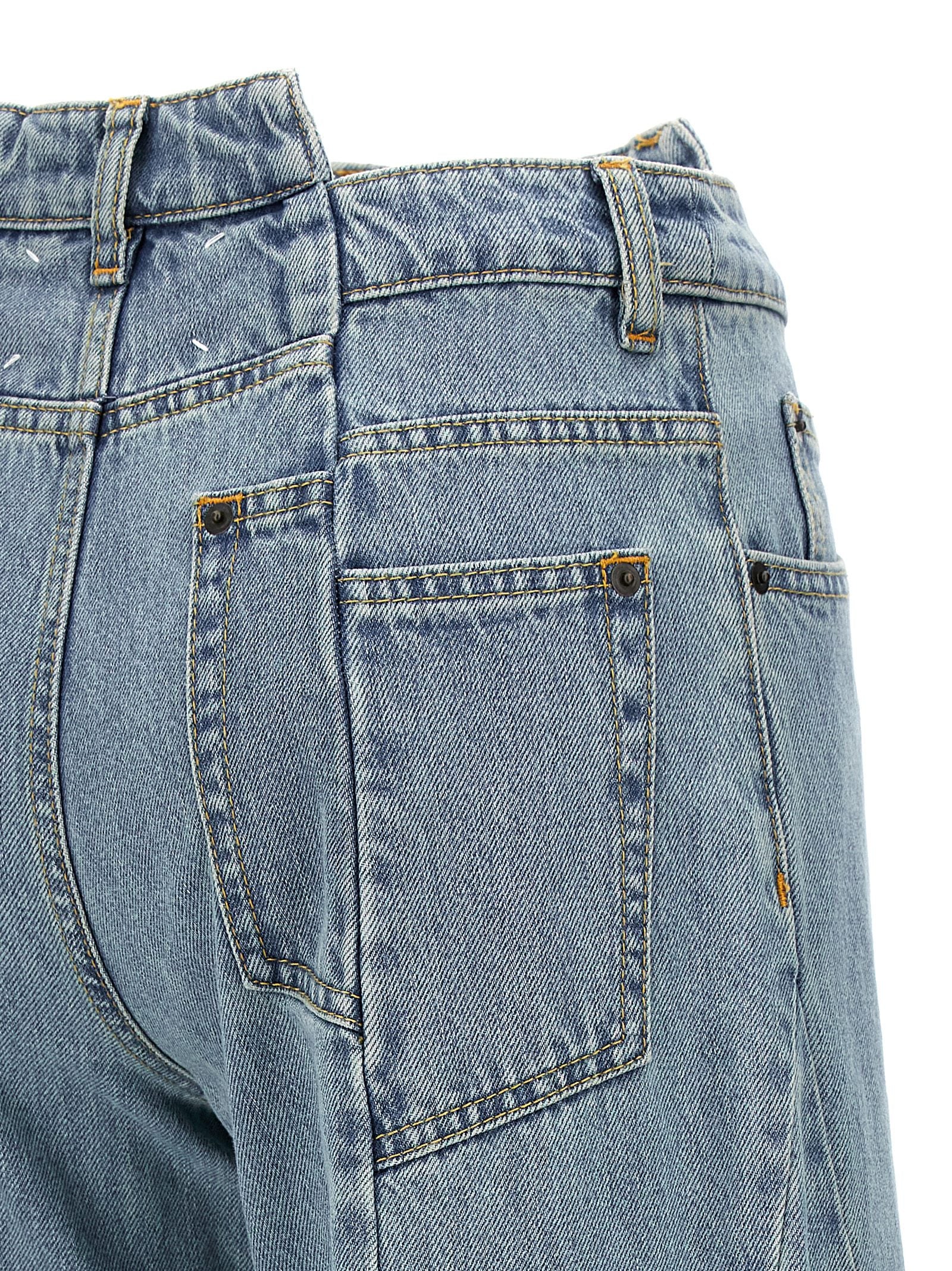 Maison Margiela Blaue Baumwolljeans Denim