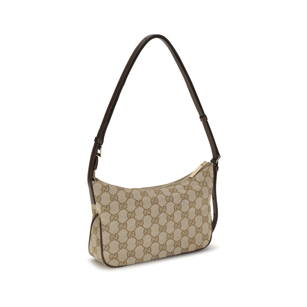 Gucci Beige Stoff-Handtasche