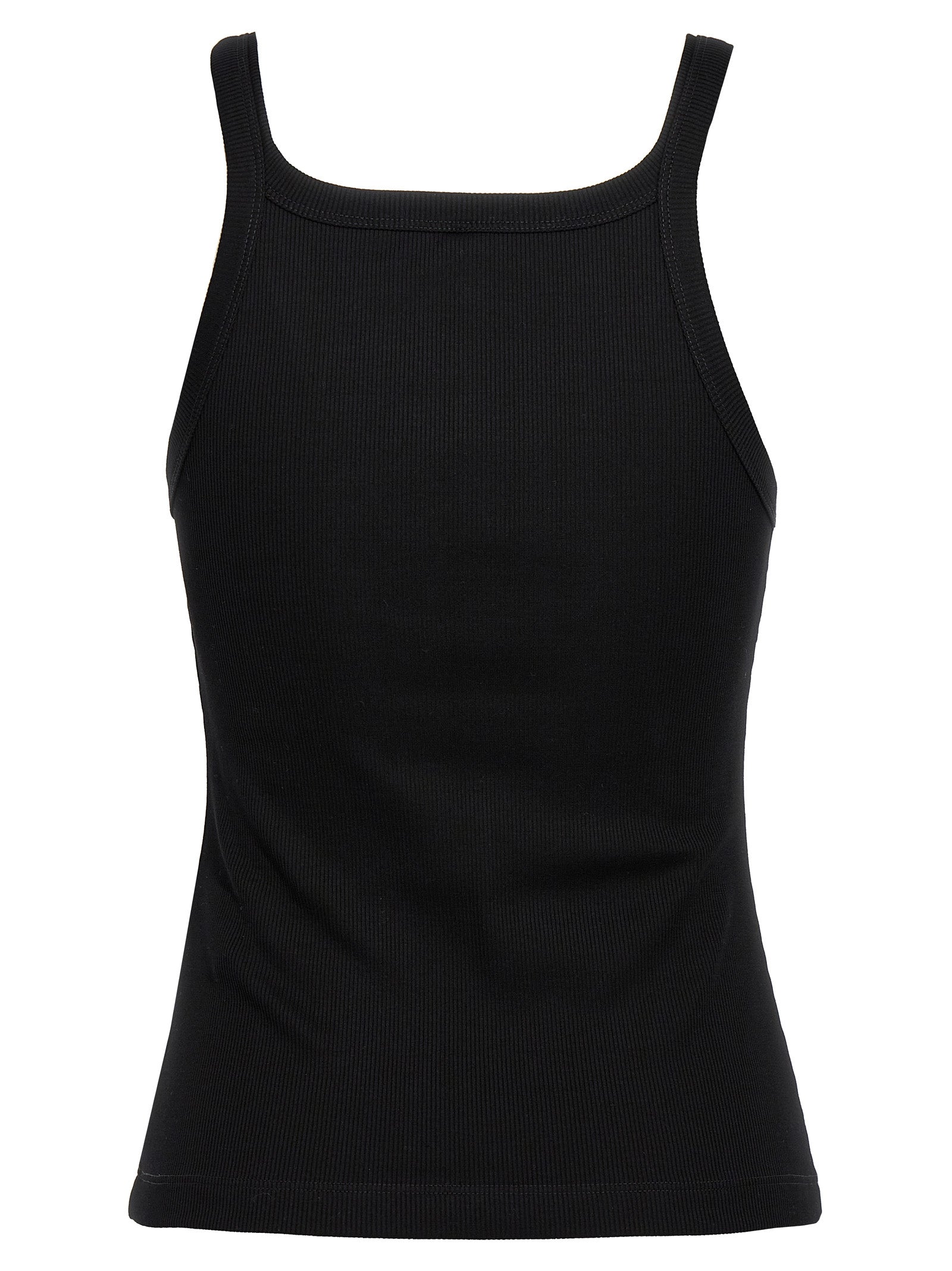 Fendi Schwarzes Baumwoll-T-Shirt