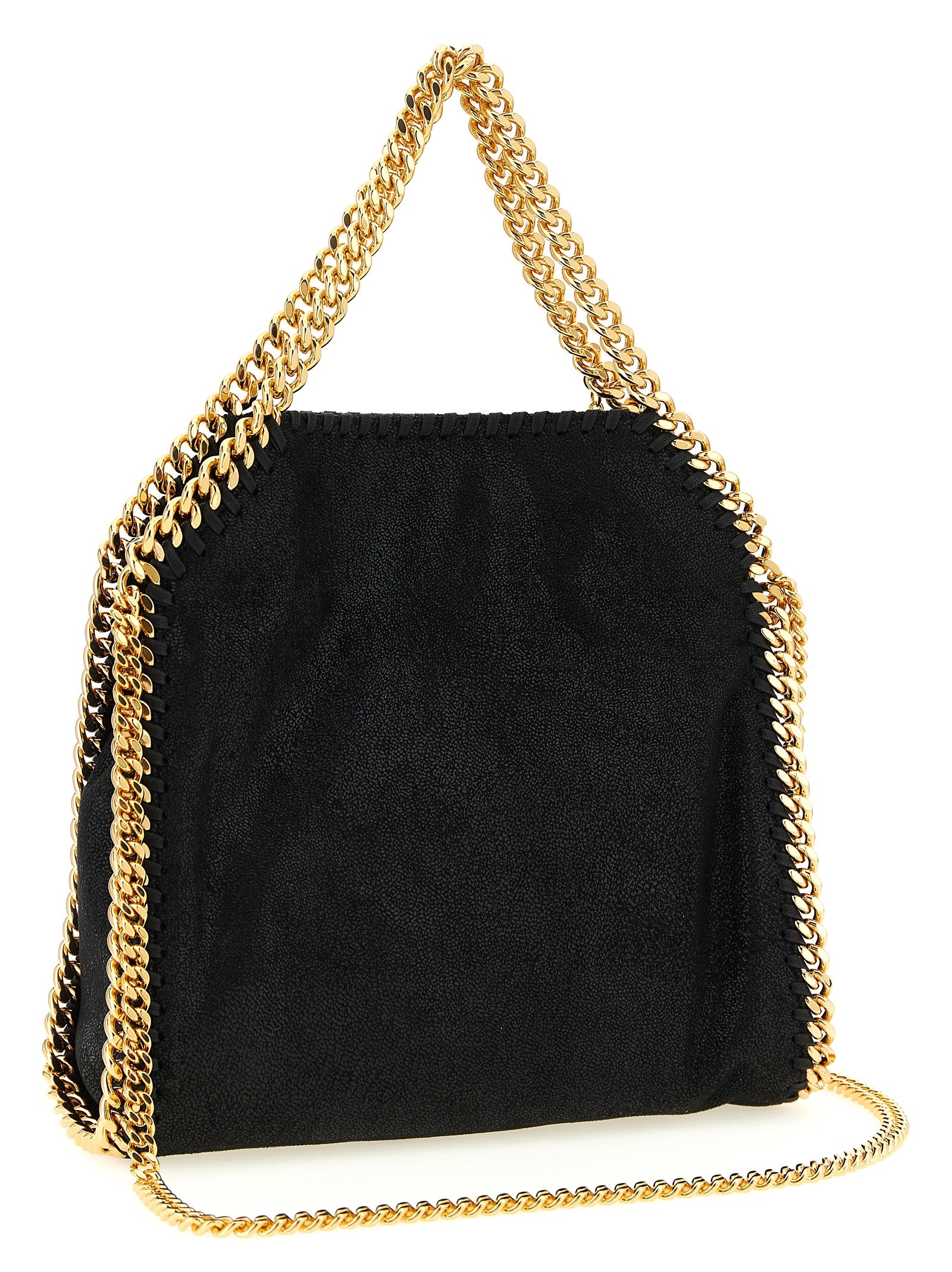 Stella McCartney Schwarze Handtasche aus Polyester