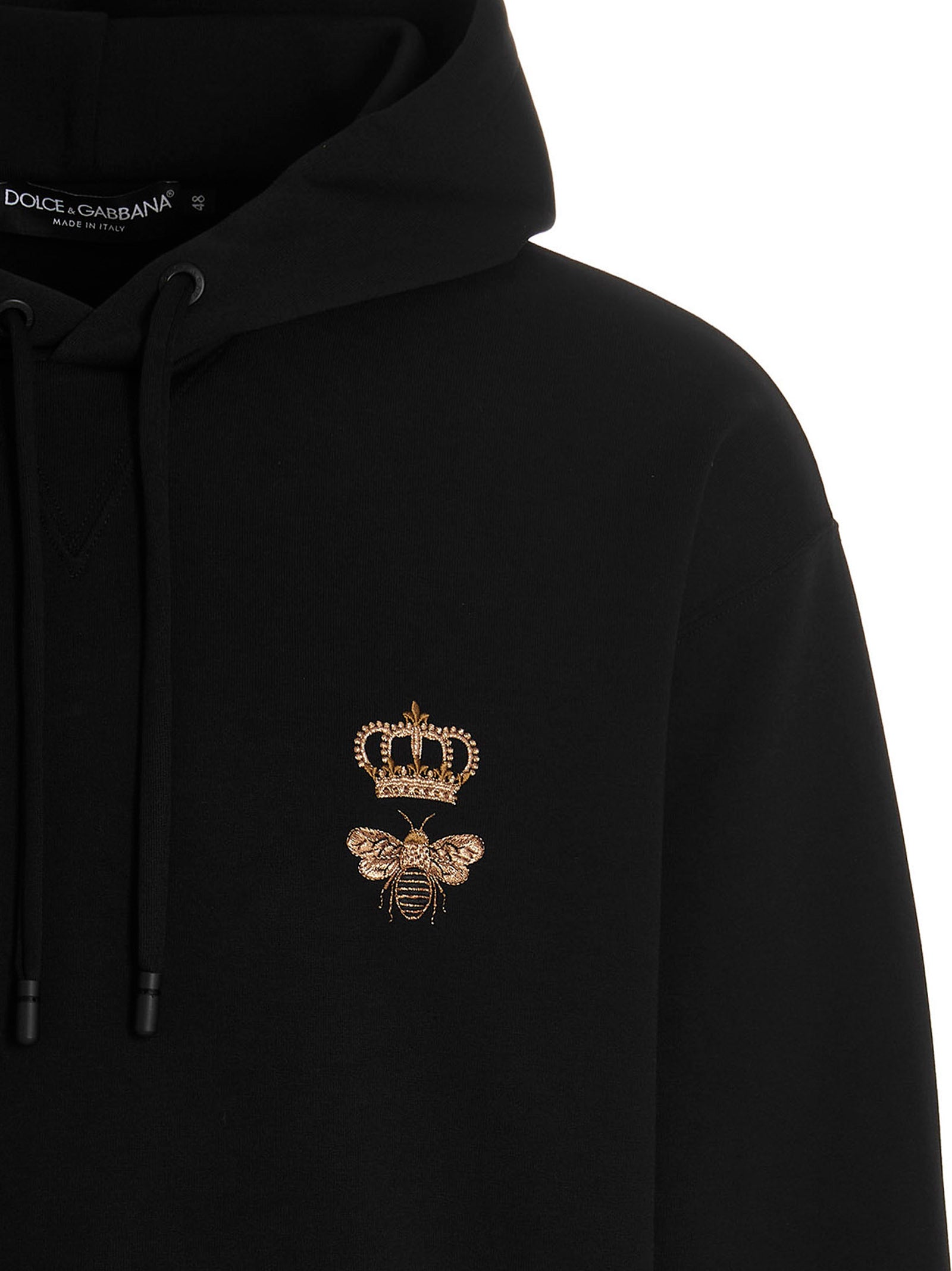 Dolce & Gabbana Schwarzer Baumwoll-Sweatshirt