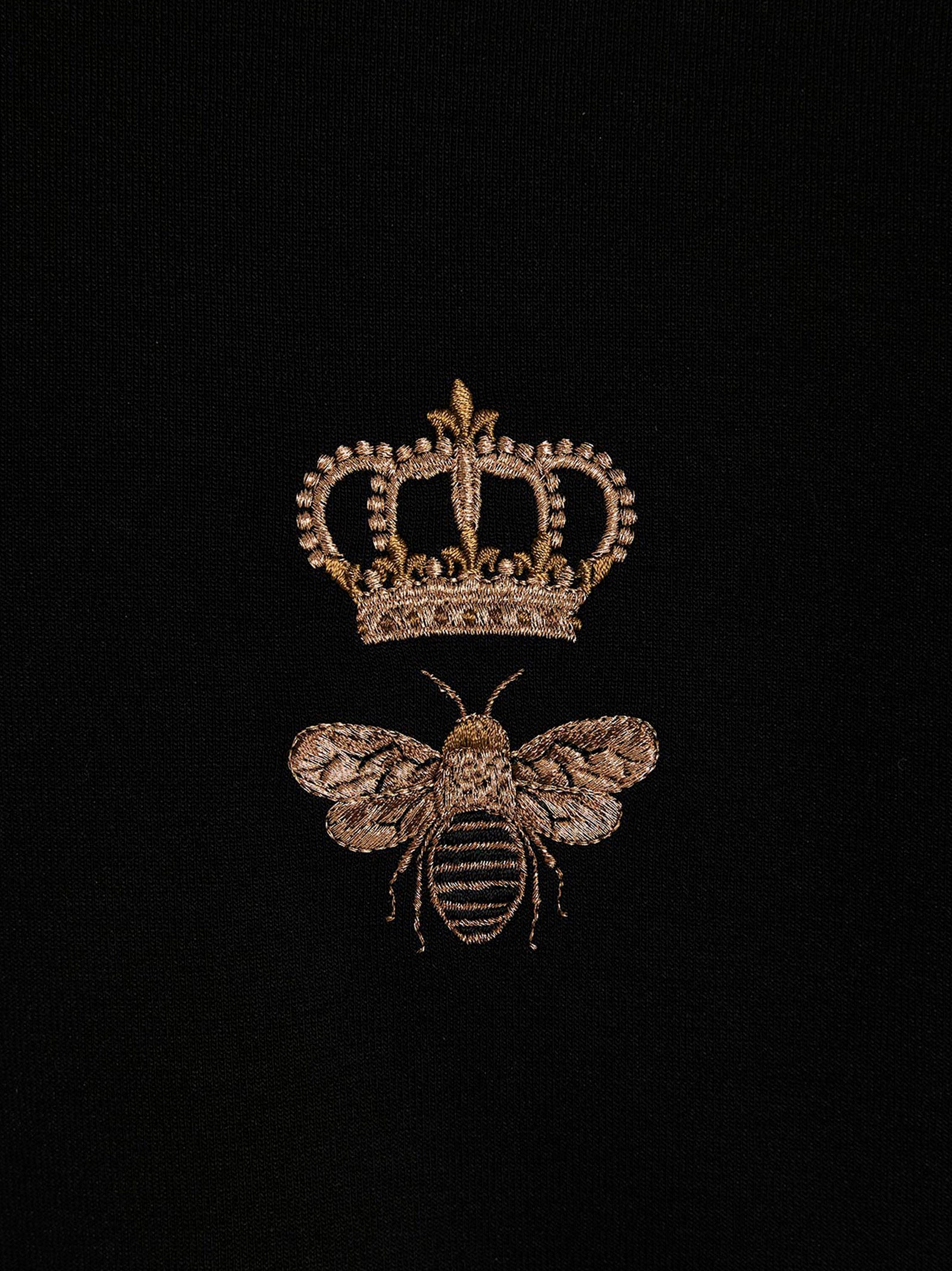Dolce & Gabbana Schwarzer Baumwoll-Sweatshirt
