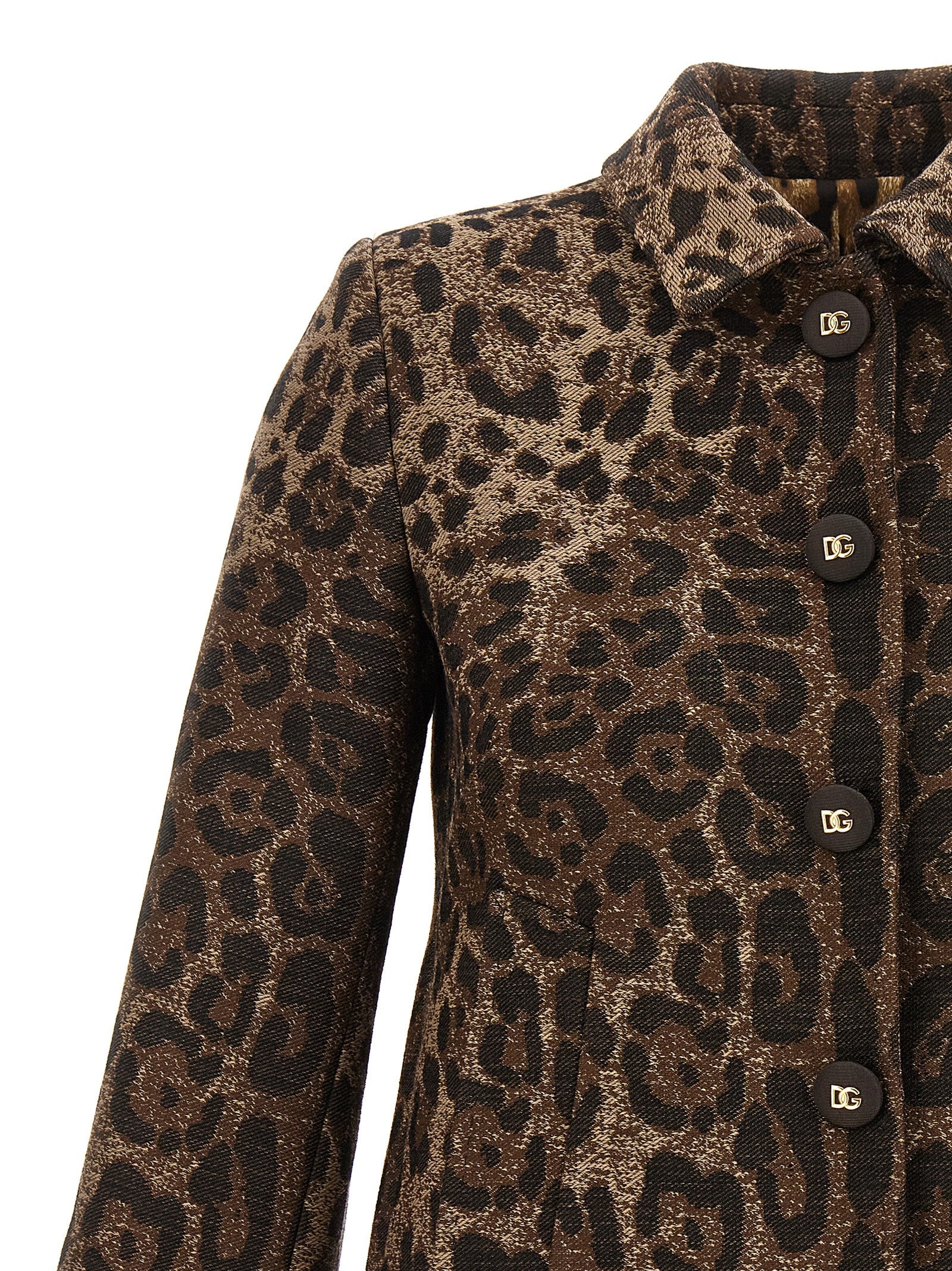 Dolce & Gabbana Brauner Blazer aus reiner Schurwolle