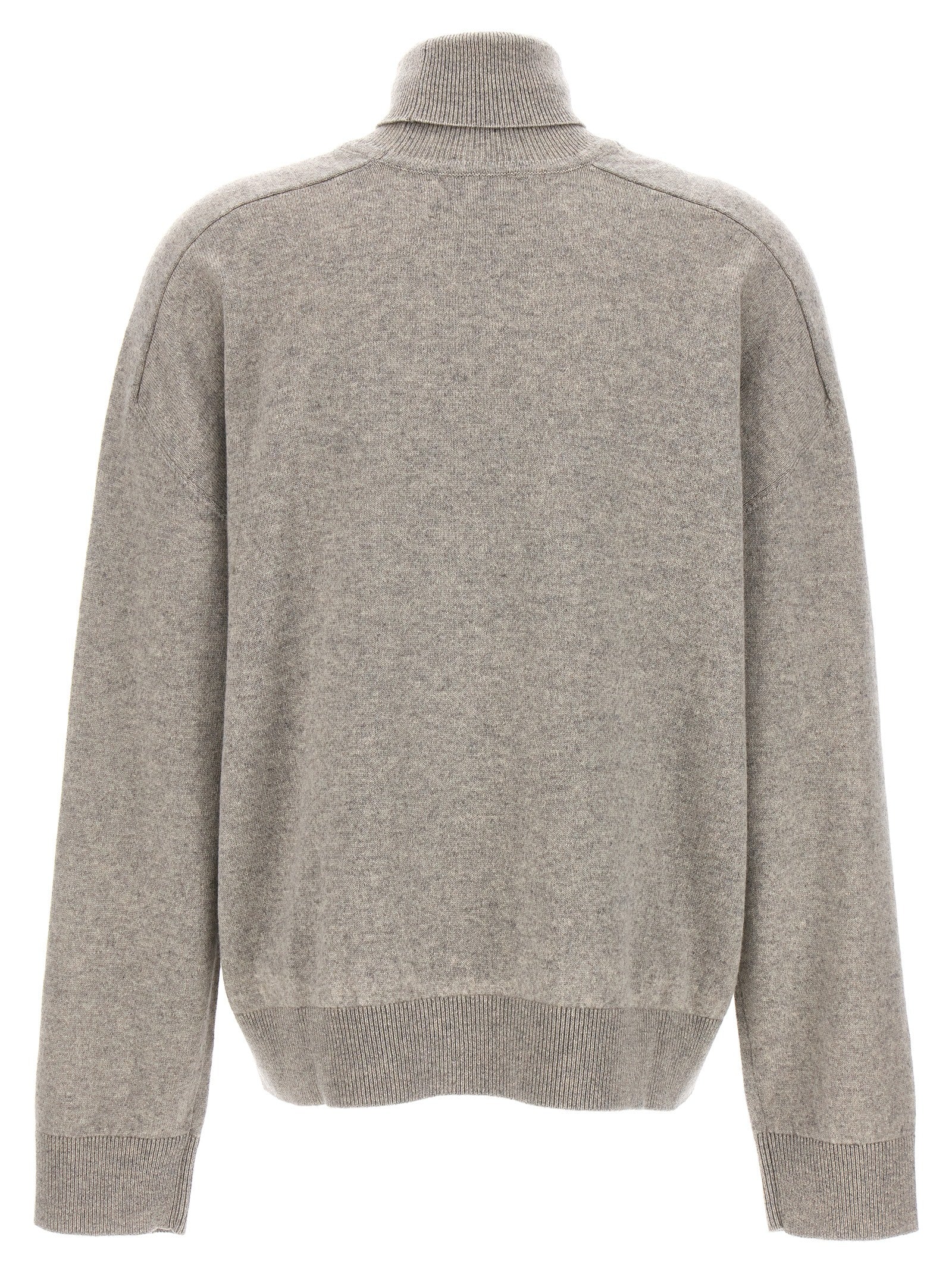 Armarium Grauer Kaschmir-Strickjacke