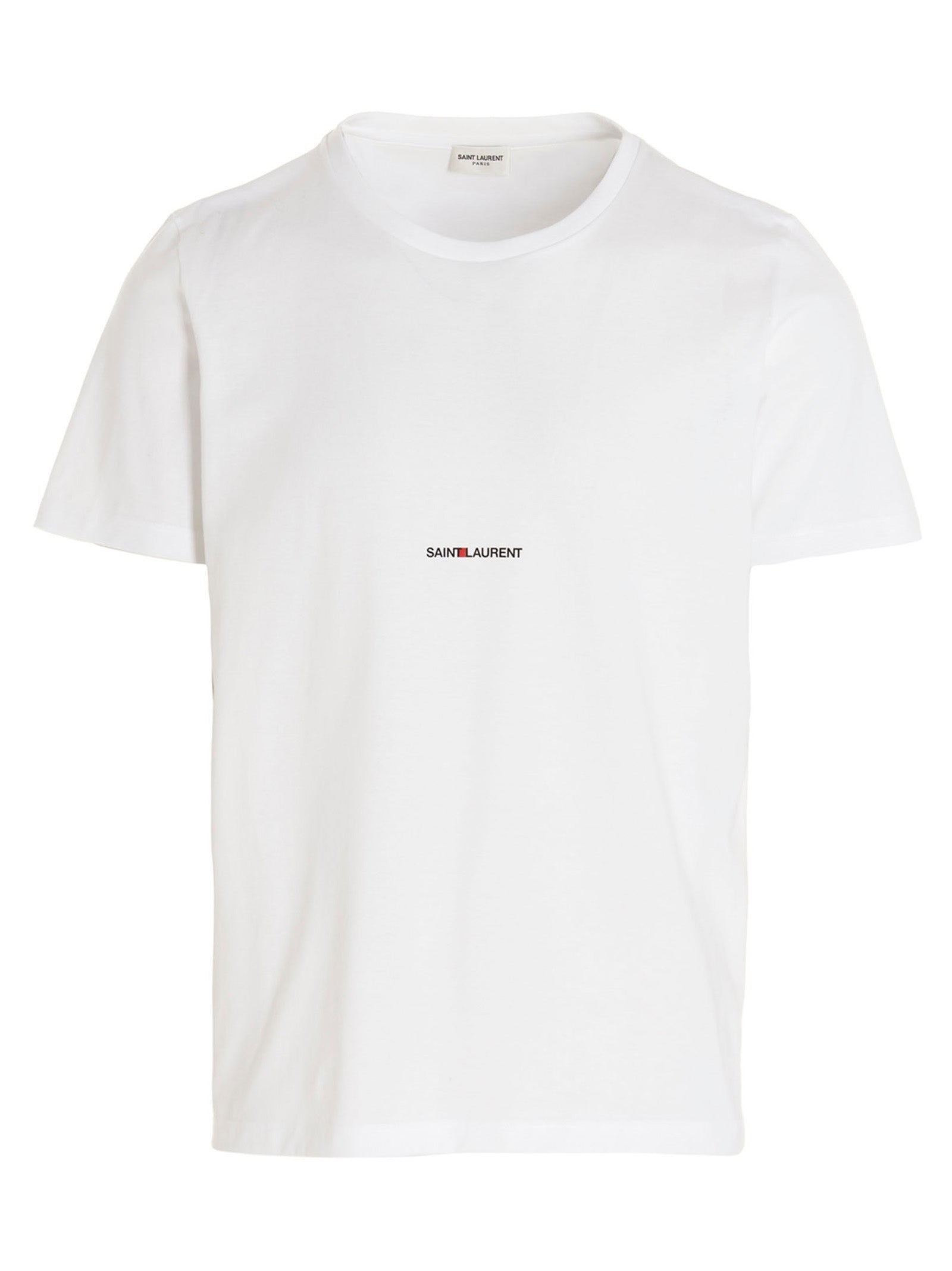 Saint Laurent Weißes Baumwoll-T-Shirt