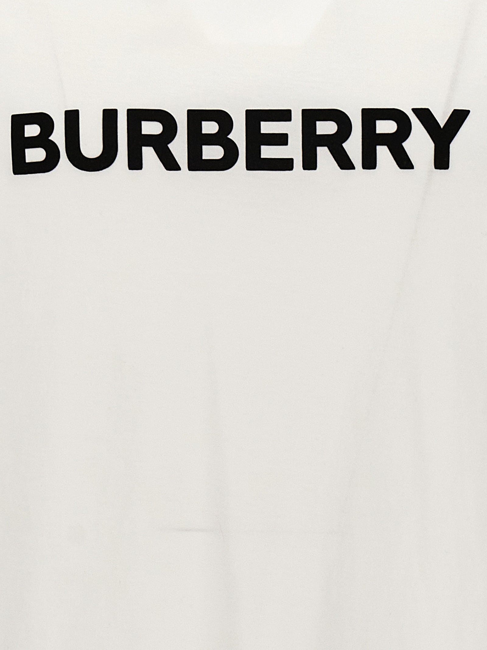 Burberry Weißes Baumwoll-T-Shirt