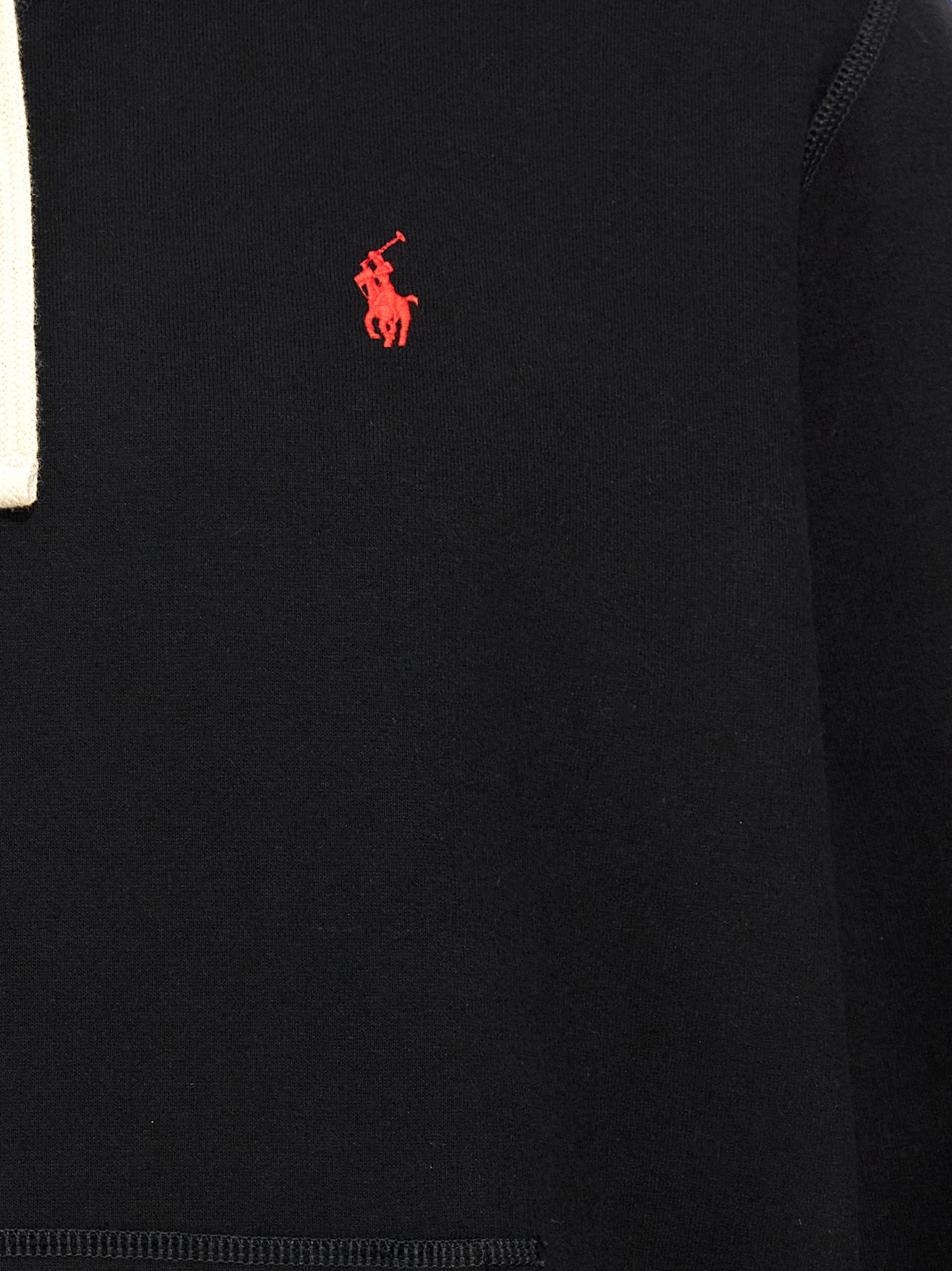 Polo Ralph Lauren Schwarzer Baumwoll-Sweatshirt