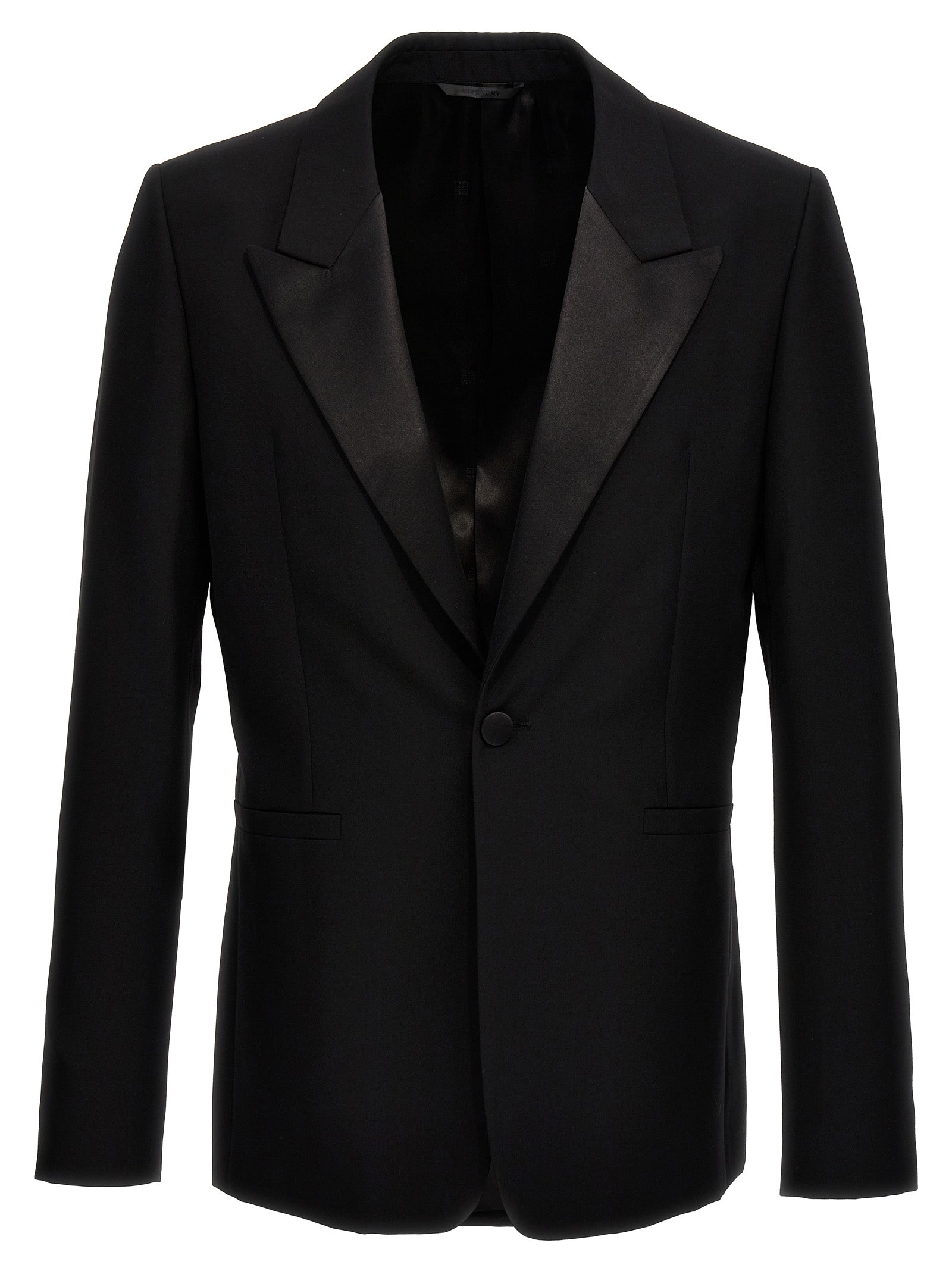 Givenchy Schwarzer Wollblazer