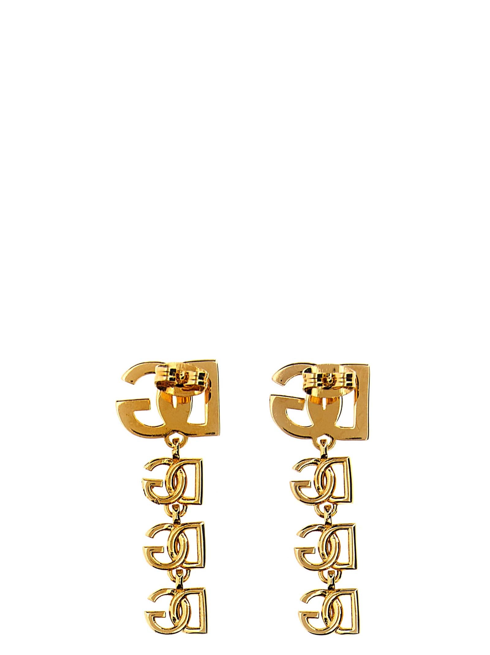 Dolce & Gabbana Ohrringe aus Goldmessing