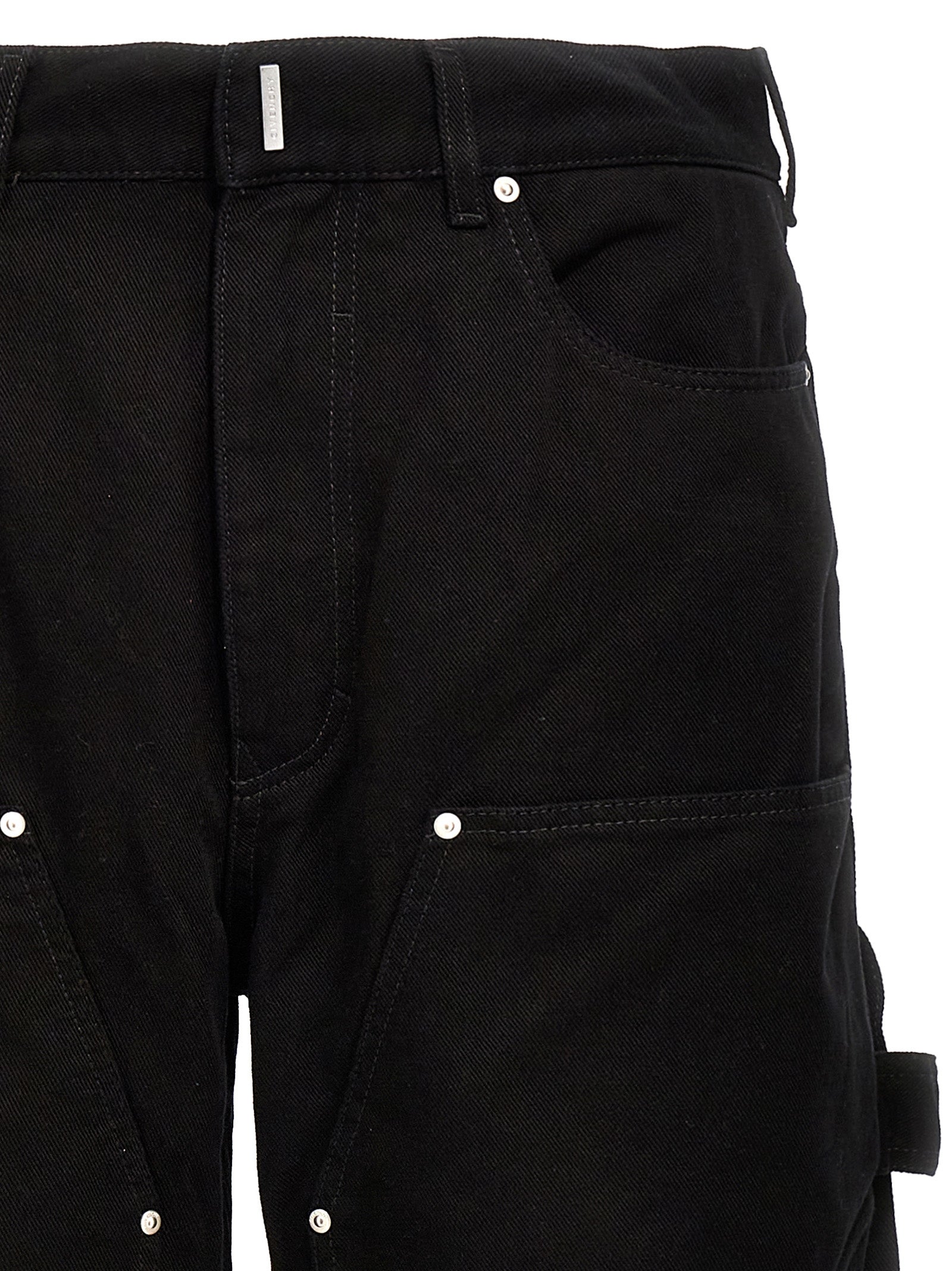 Givenchy Schwarze Baumwolljeans Denim