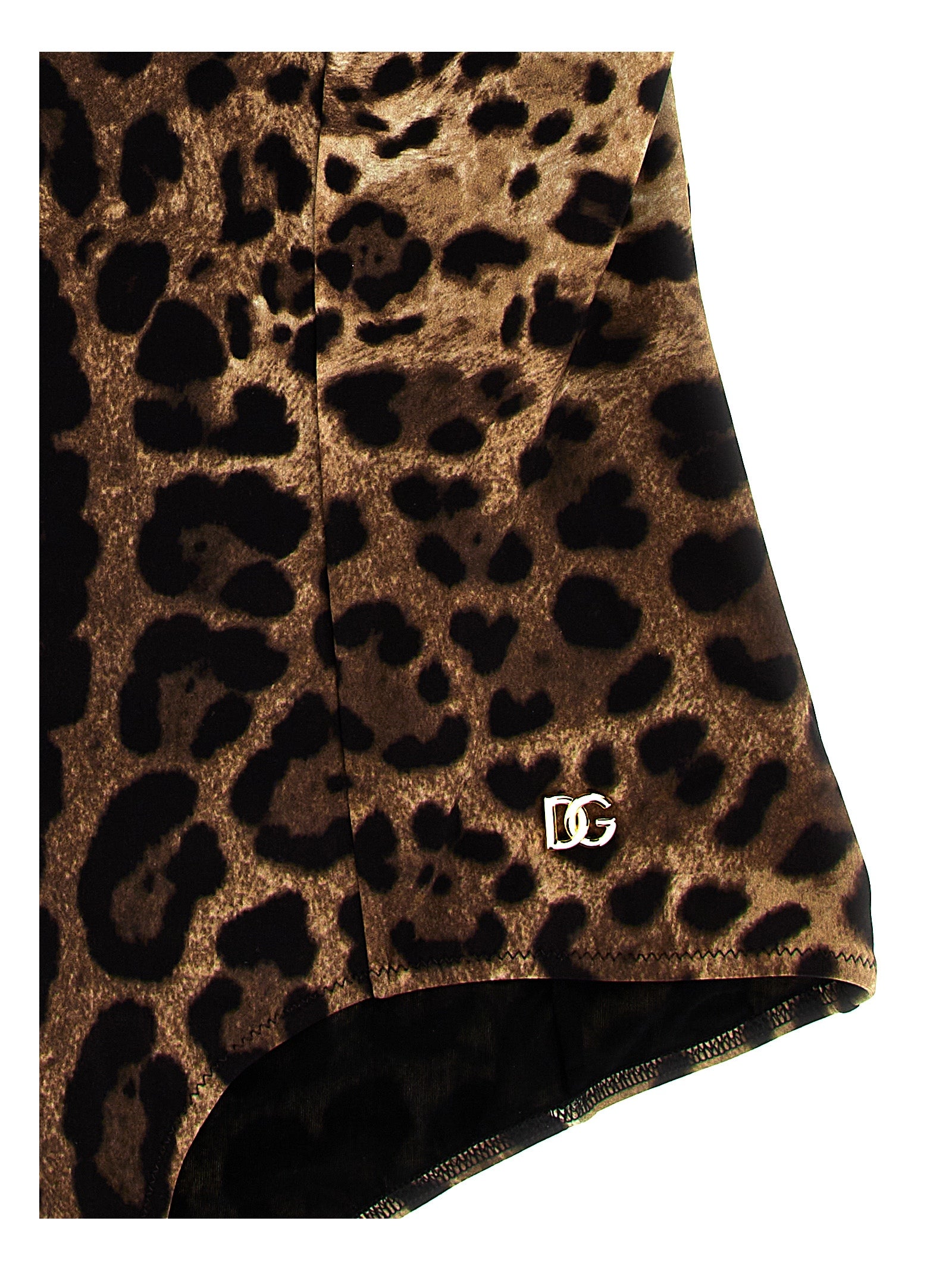 Dolce & Gabbana Brauner Einteiler aus Polyamid