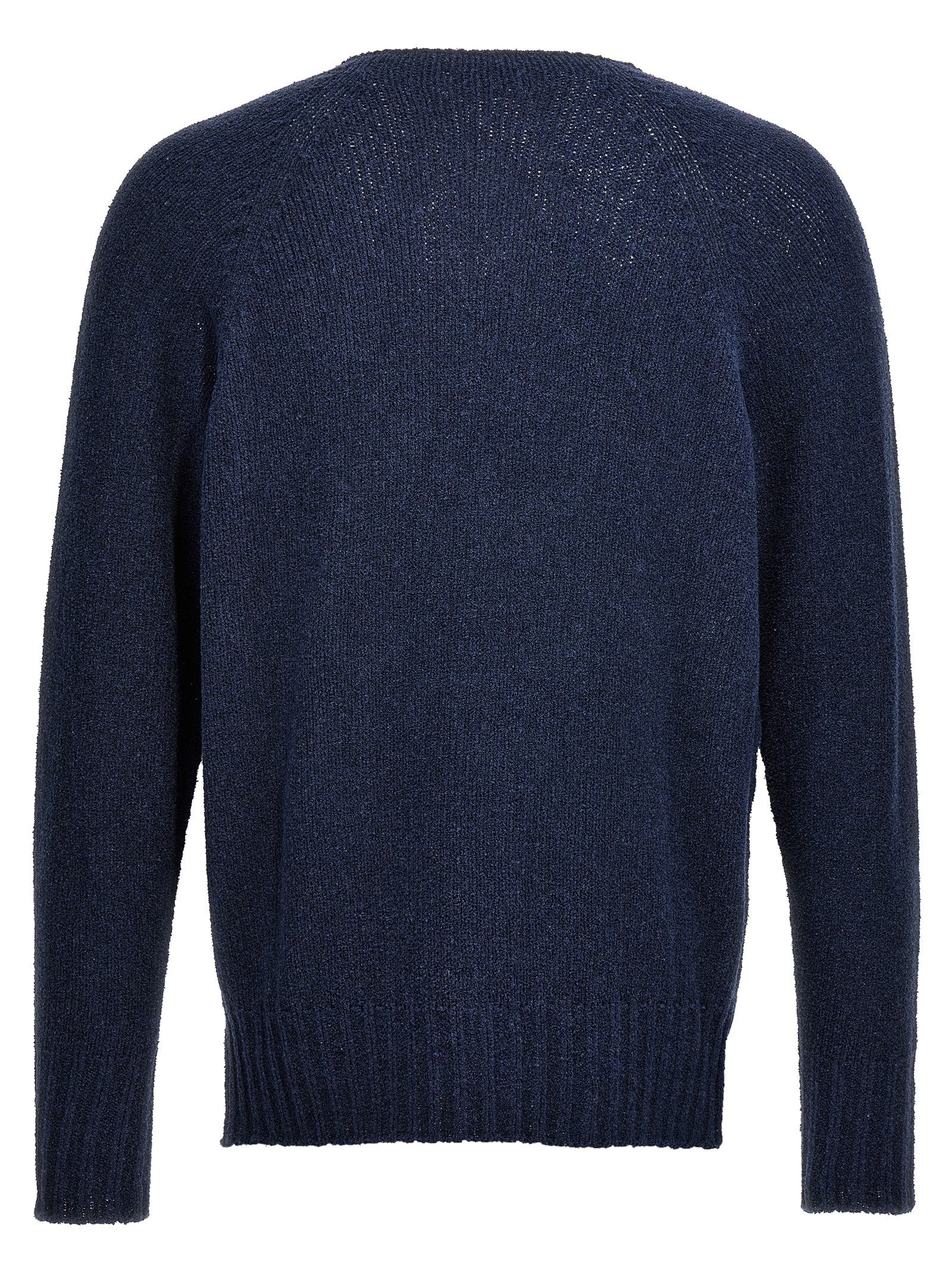 MA'RY'YA Blauer Baumwollcardigan