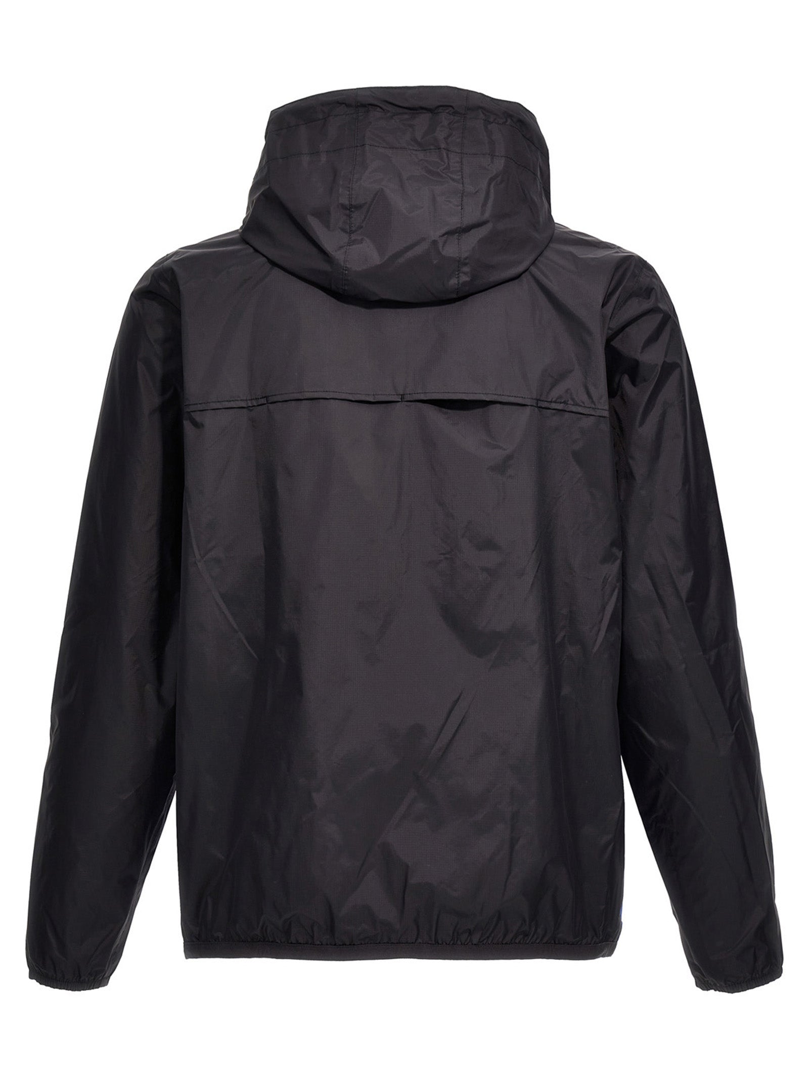 Comme Des Garçons Play Blaue Jacke aus Nylon