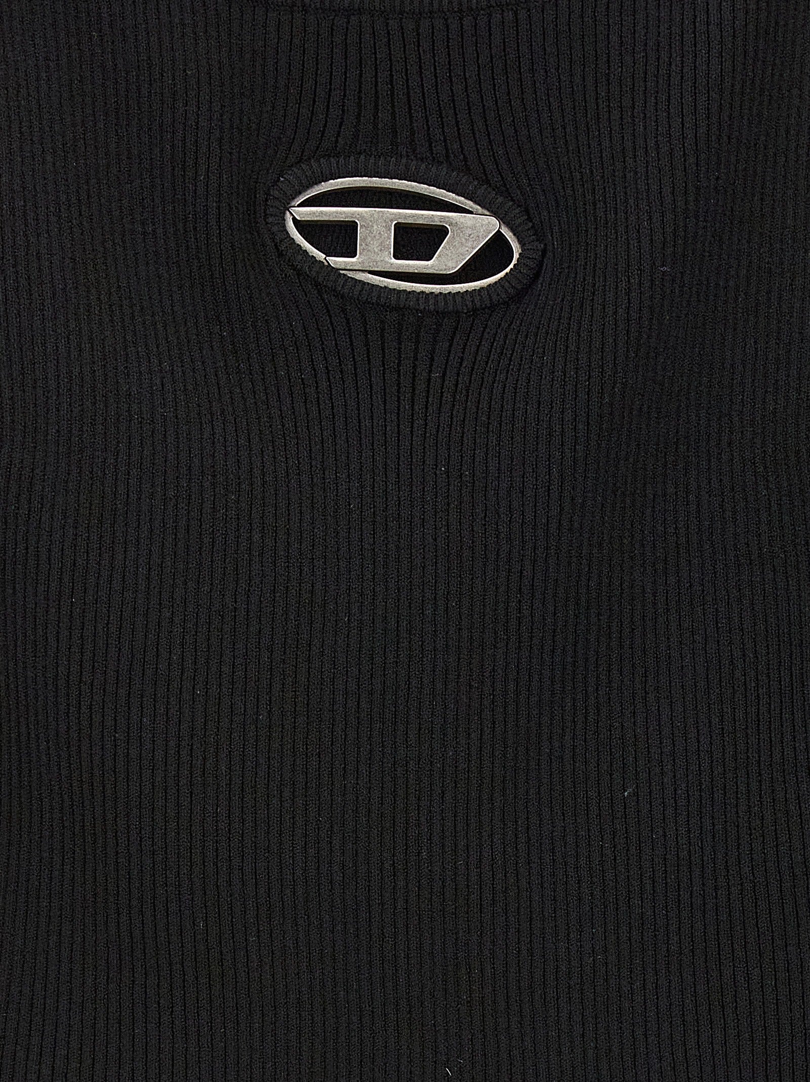 Diesel Schwarzer Cardigan aus Viskose
