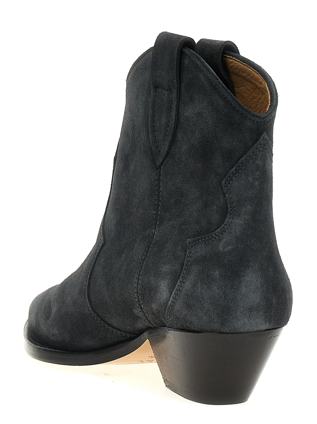 Isabel Marant Schwarze Chelsea Boots aus Kalbsleder