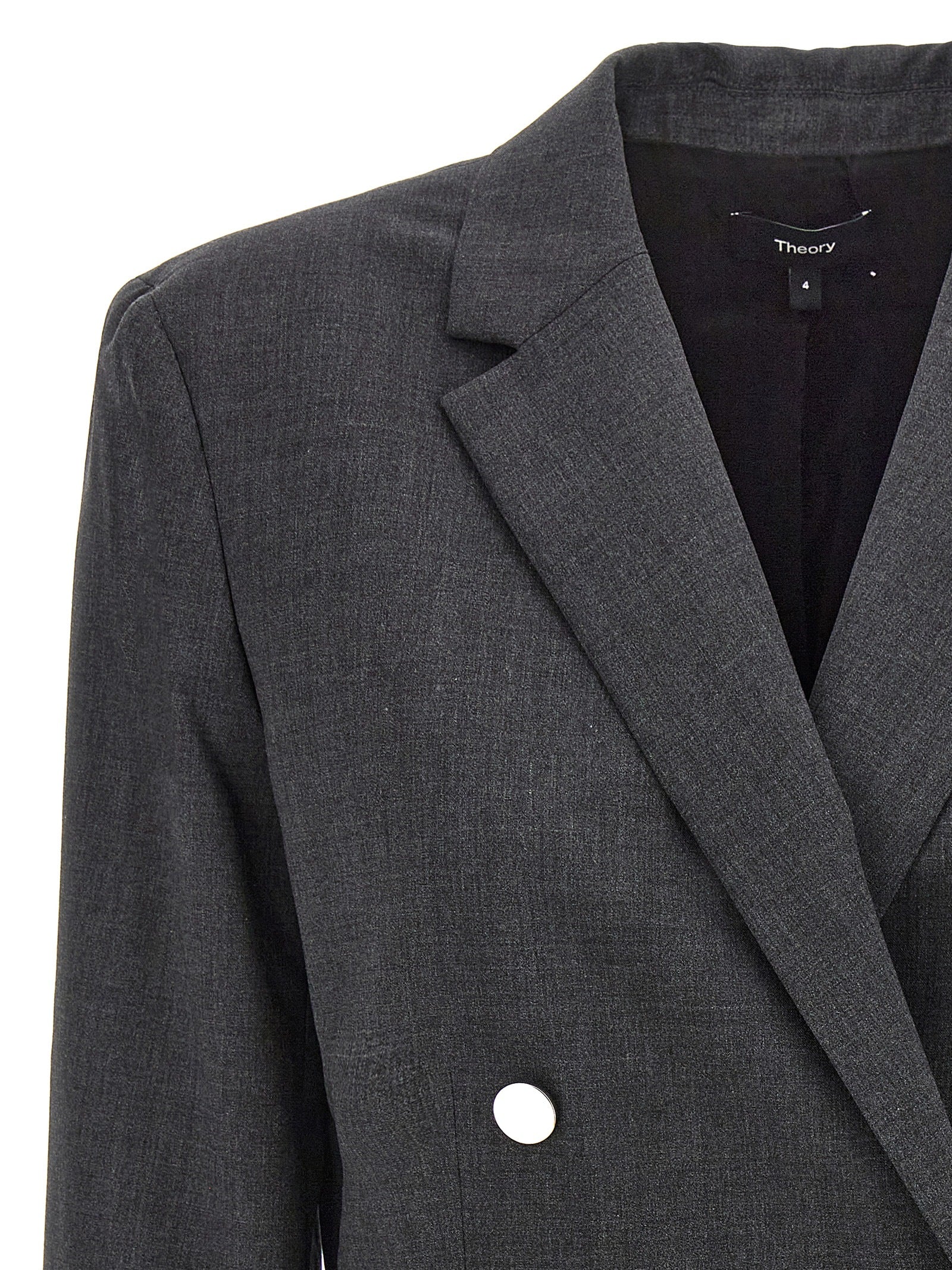 Theory Grauer Wollblazer