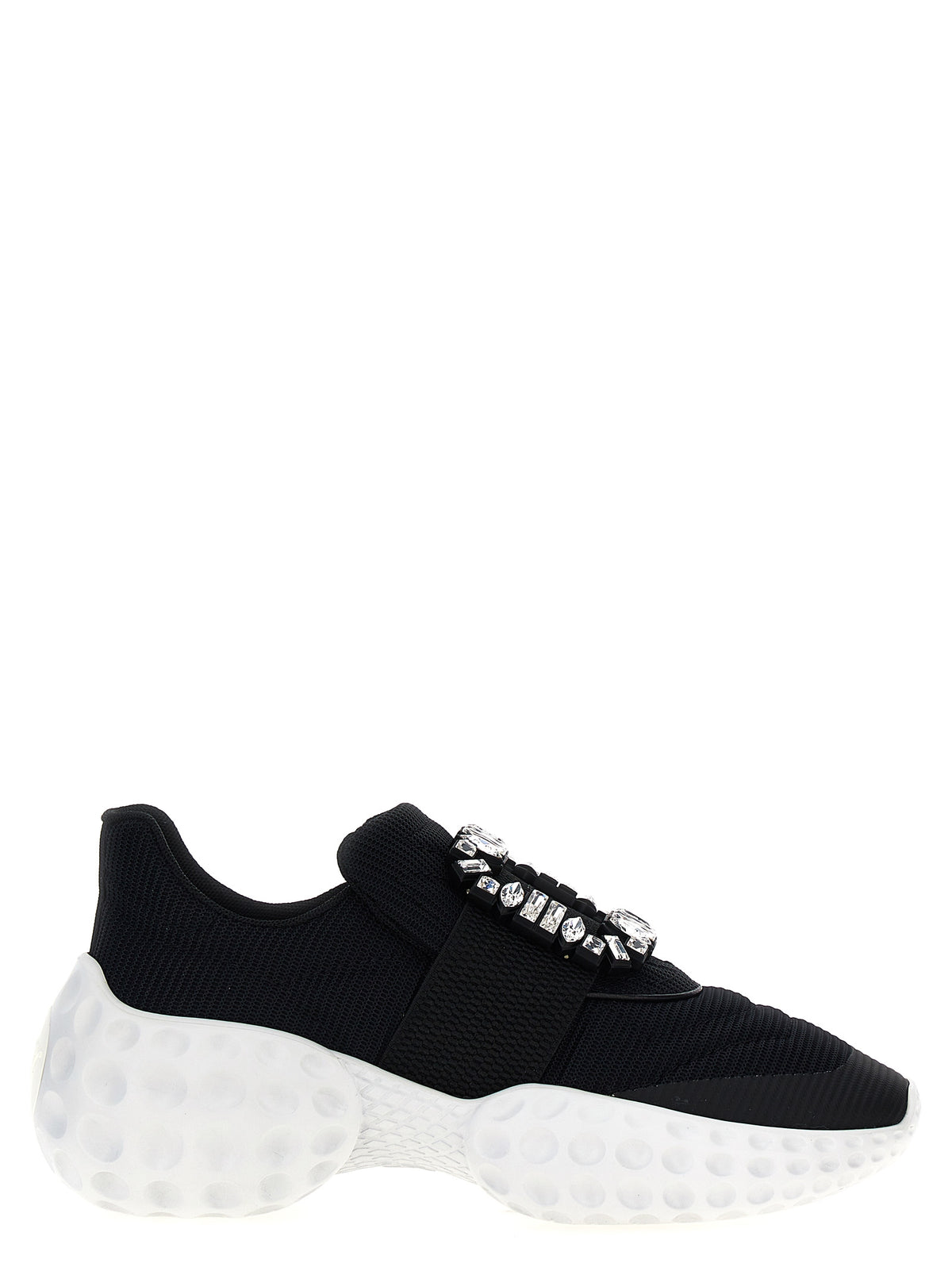 Roger Vivier Zweifarbige Sneaker aus Polyethylen im Athletic-Stil
