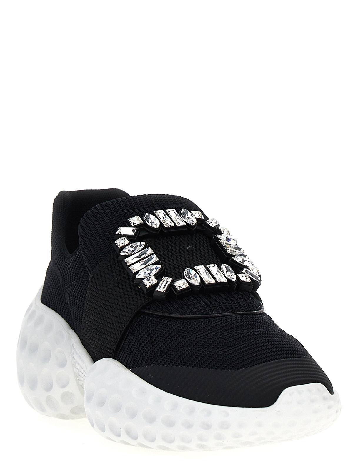 Roger Vivier Zweifarbige Sneaker aus Polyethylen im Athletic-Stil