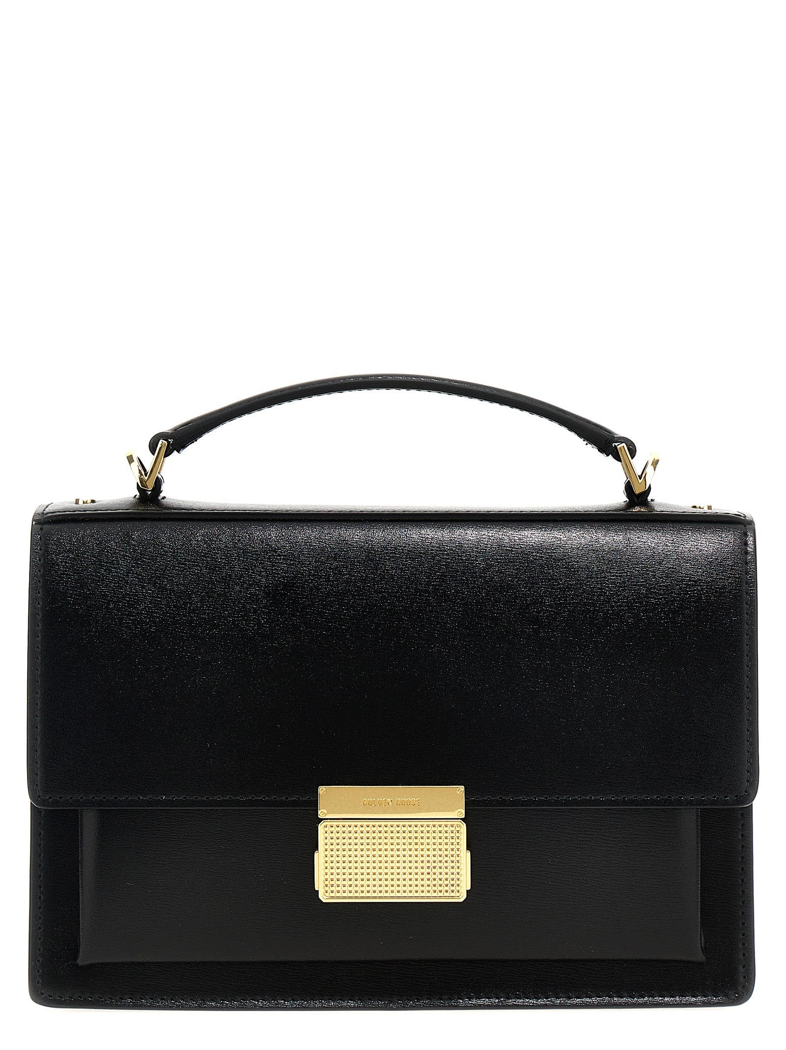 Golden Goose Schwarze Kalbsleder-Handtasche