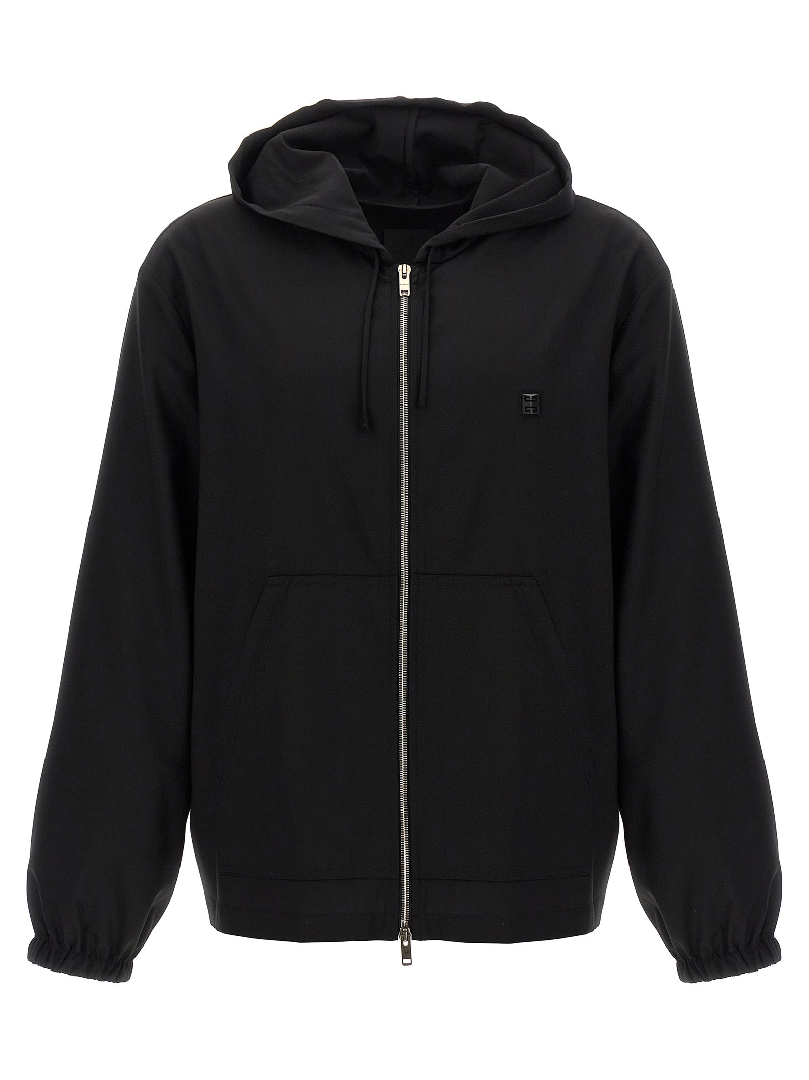 Givenchy Schwarzer Sweatshirt aus reiner Schurwolle