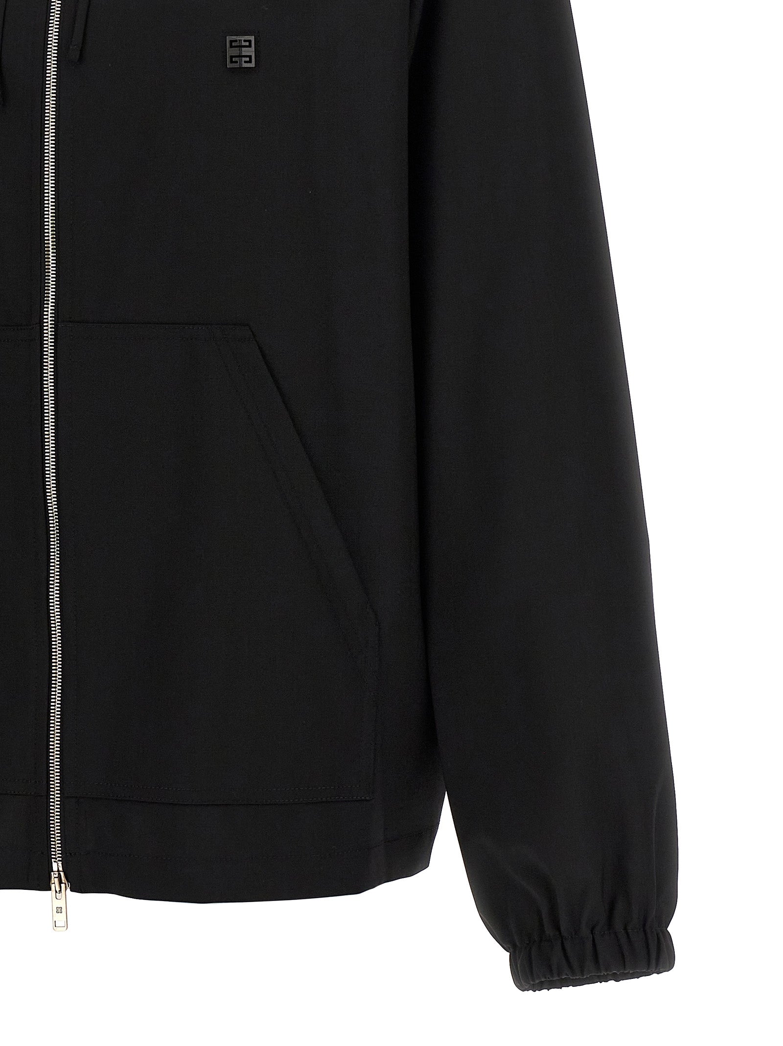 Givenchy Schwarzer Sweatshirt aus reiner Schurwolle