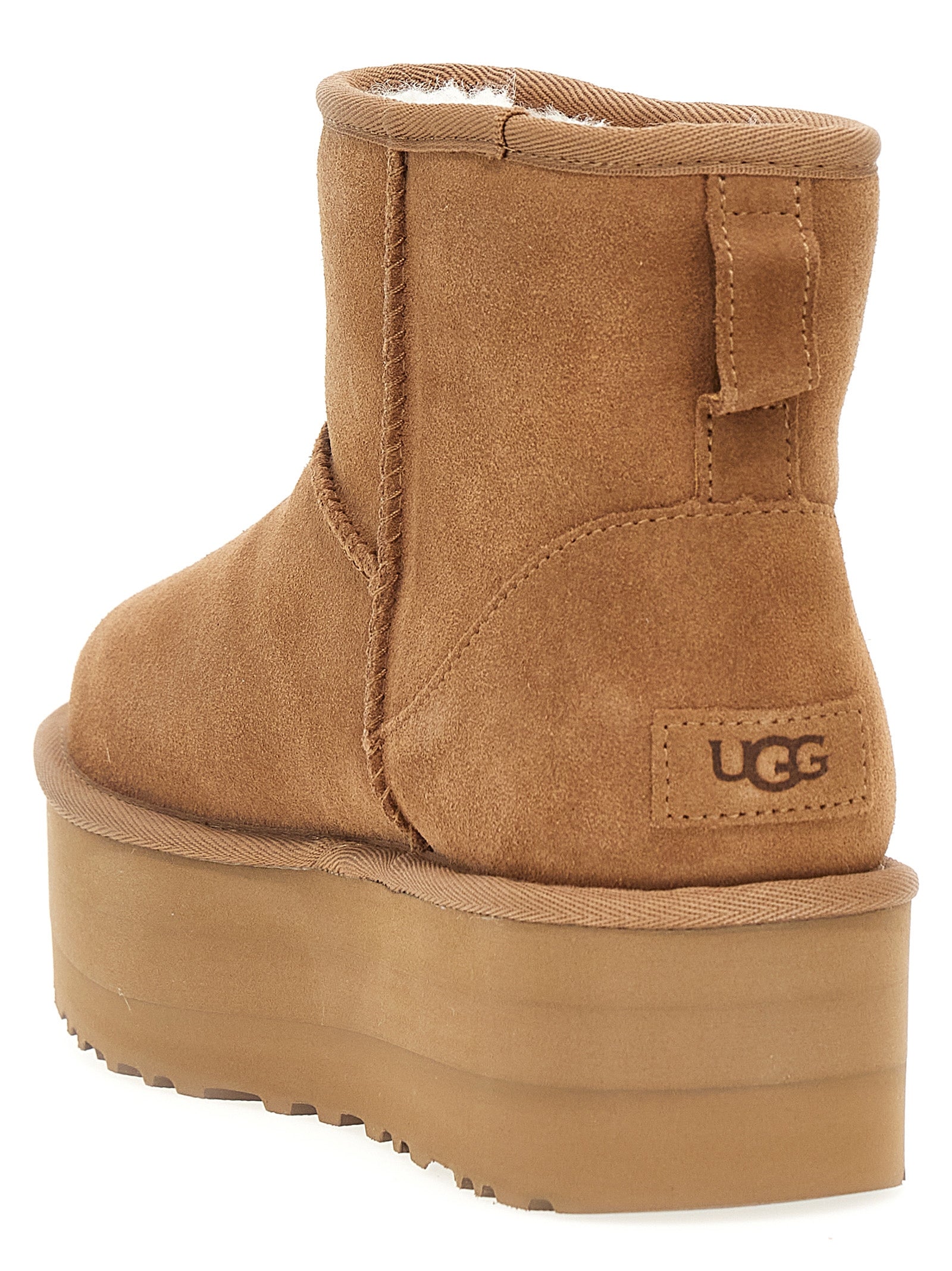 UGG Braune Ankle Boots aus Rindsleder