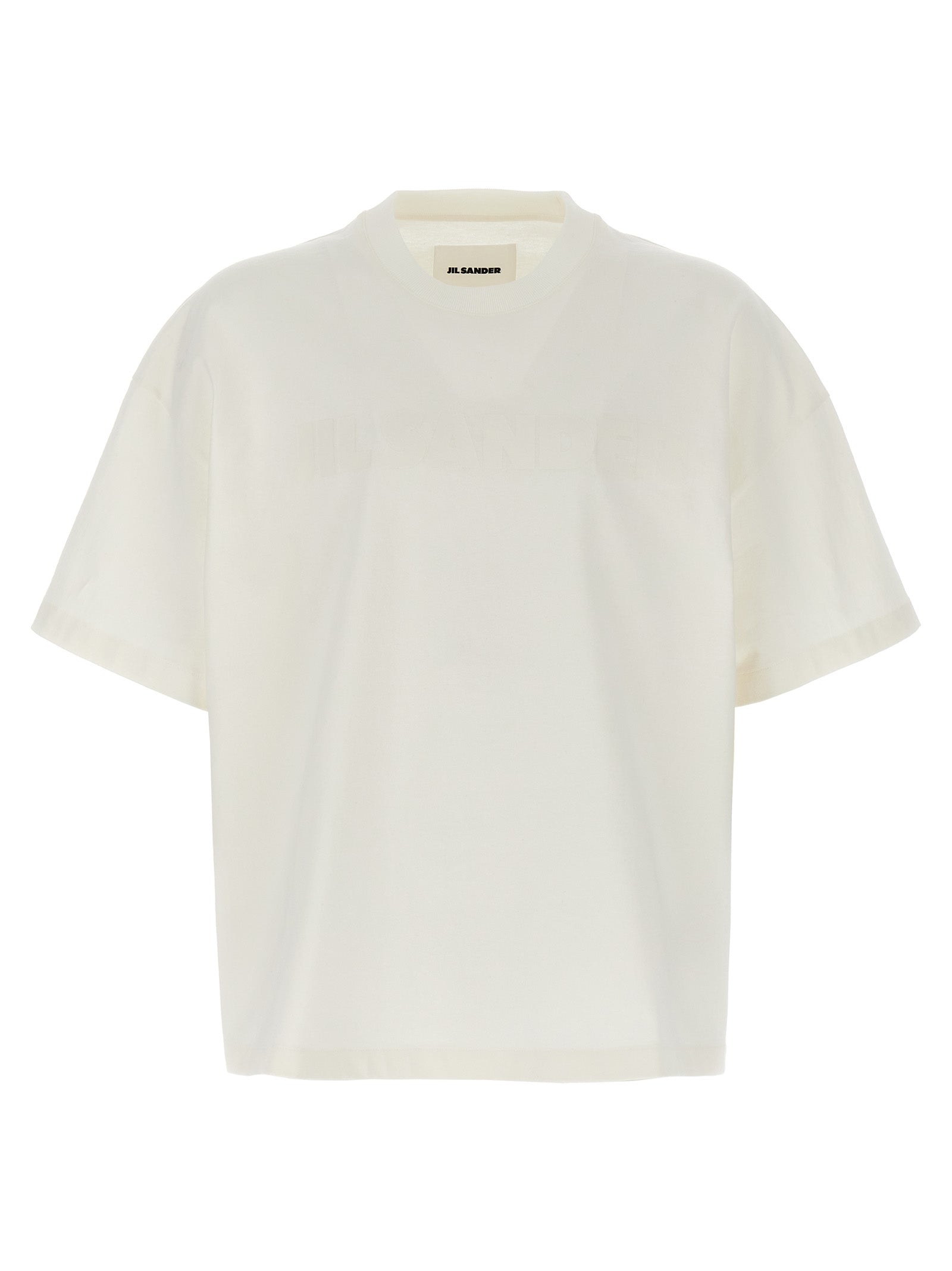 Jil Sander Weißes Baumwoll-T-Shirt