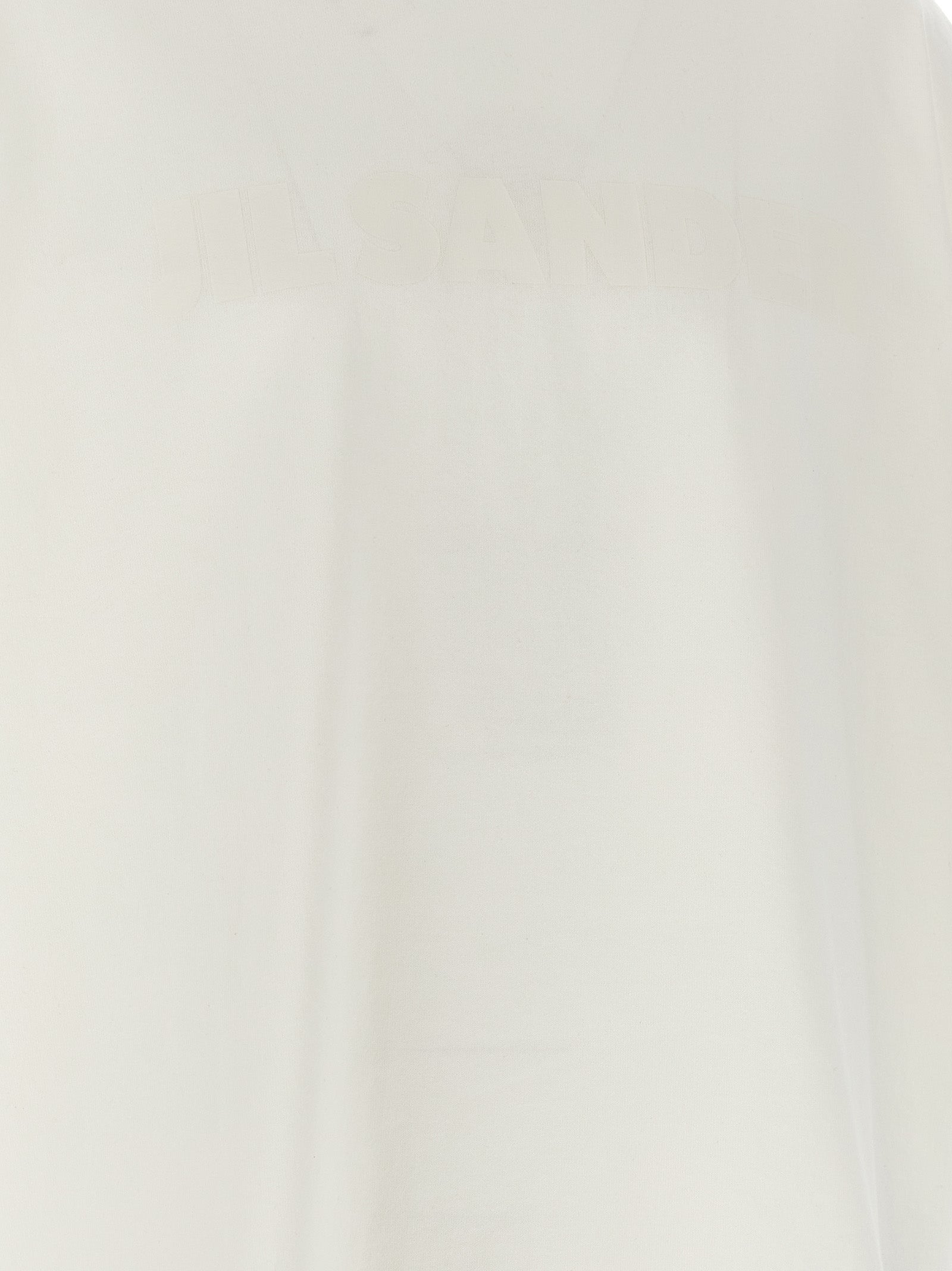 Jil Sander Weißes Baumwoll-T-Shirt