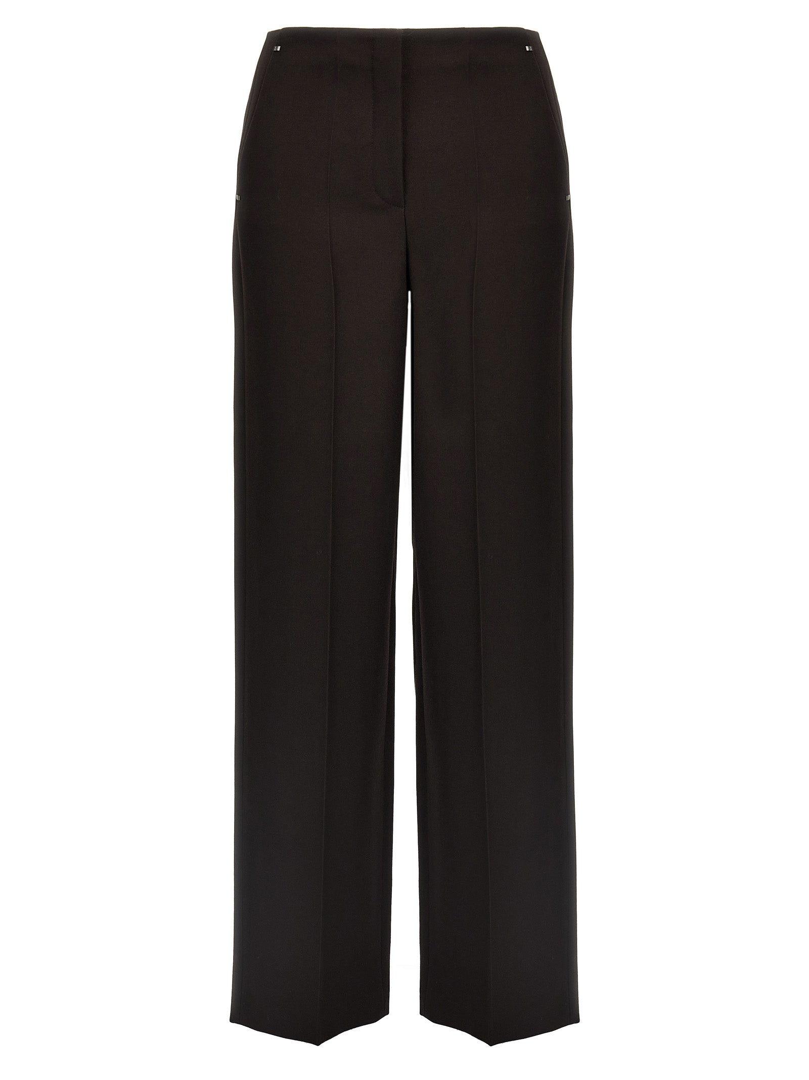 Fendi Lila Hose aus reiner Schurwolle
