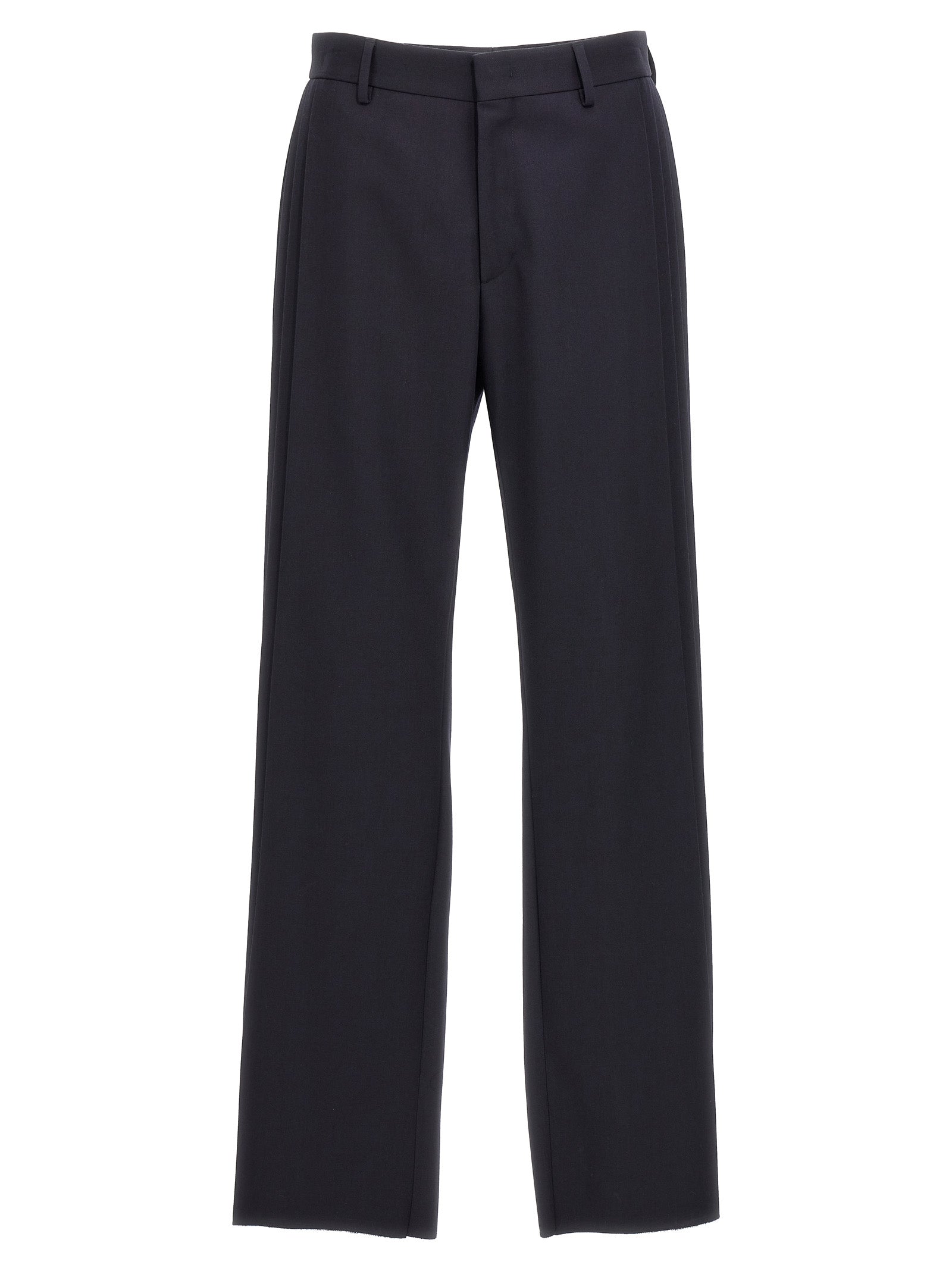 Fendi Blaue Freizeithose aus Polyester