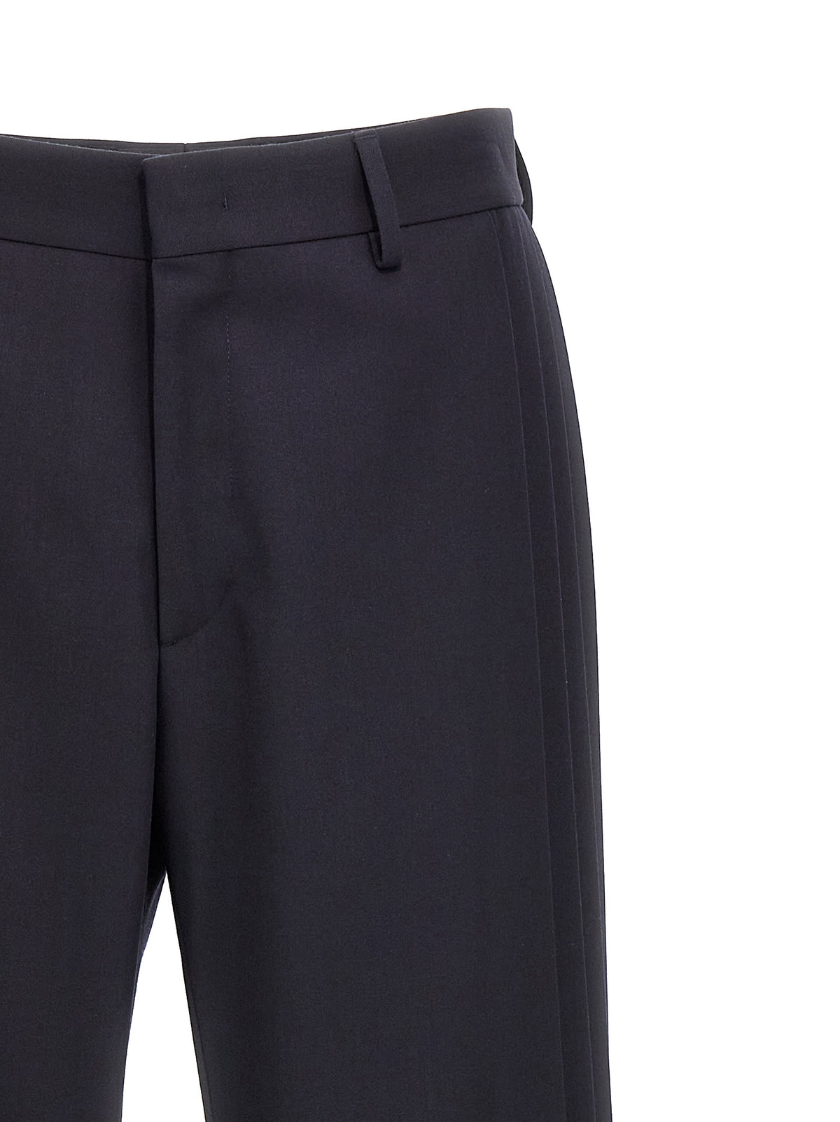 Fendi Blaue Freizeithose aus Polyester