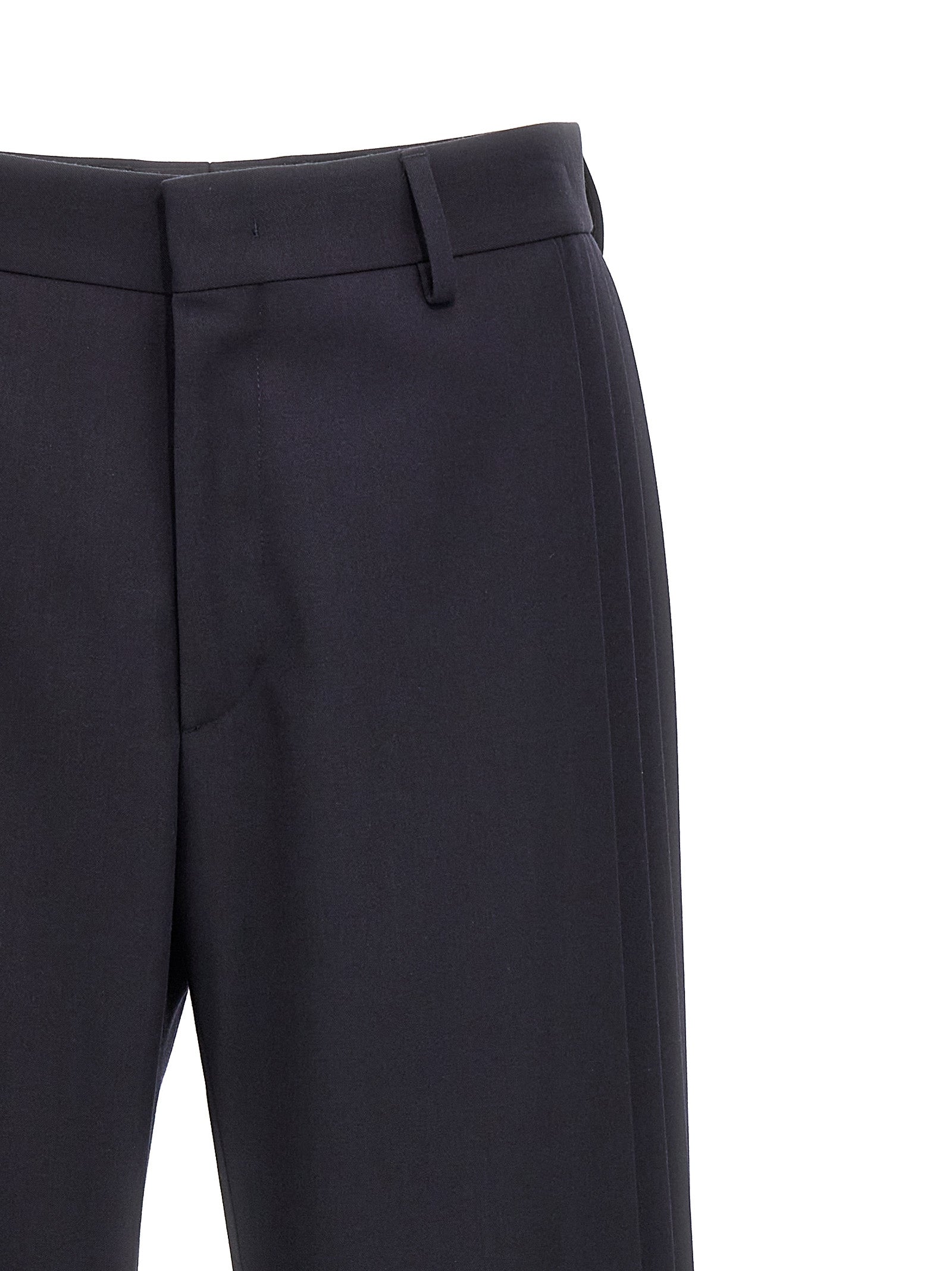 Fendi Blaue Freizeithose aus Polyester