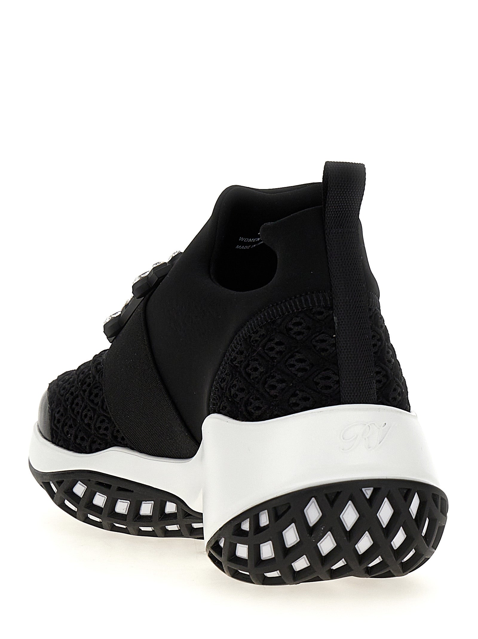 Roger Vivier Schwarze Sneaker aus Polyester für sportliche Looks