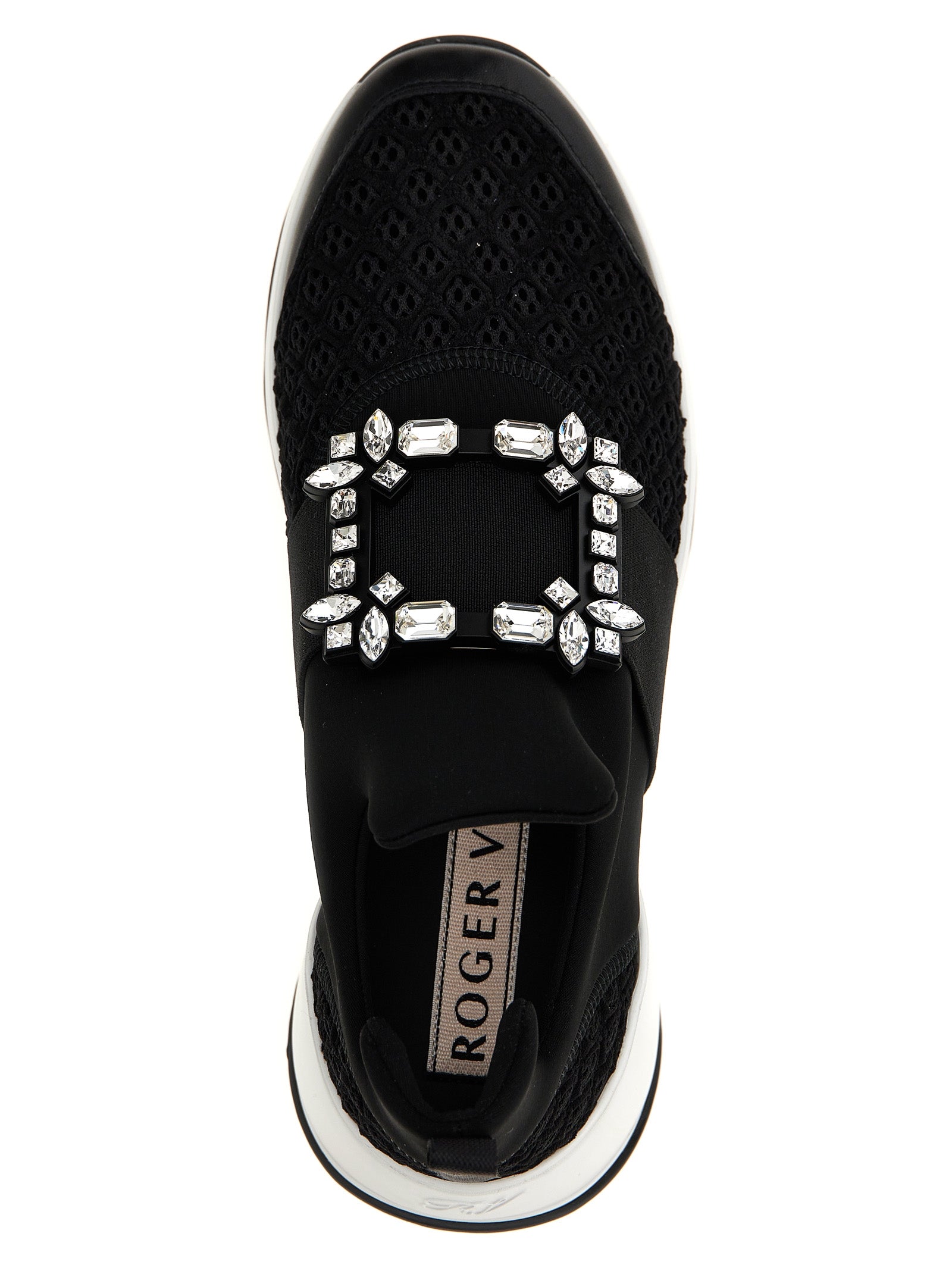 Roger Vivier Schwarze Sneaker aus Polyester für sportliche Looks