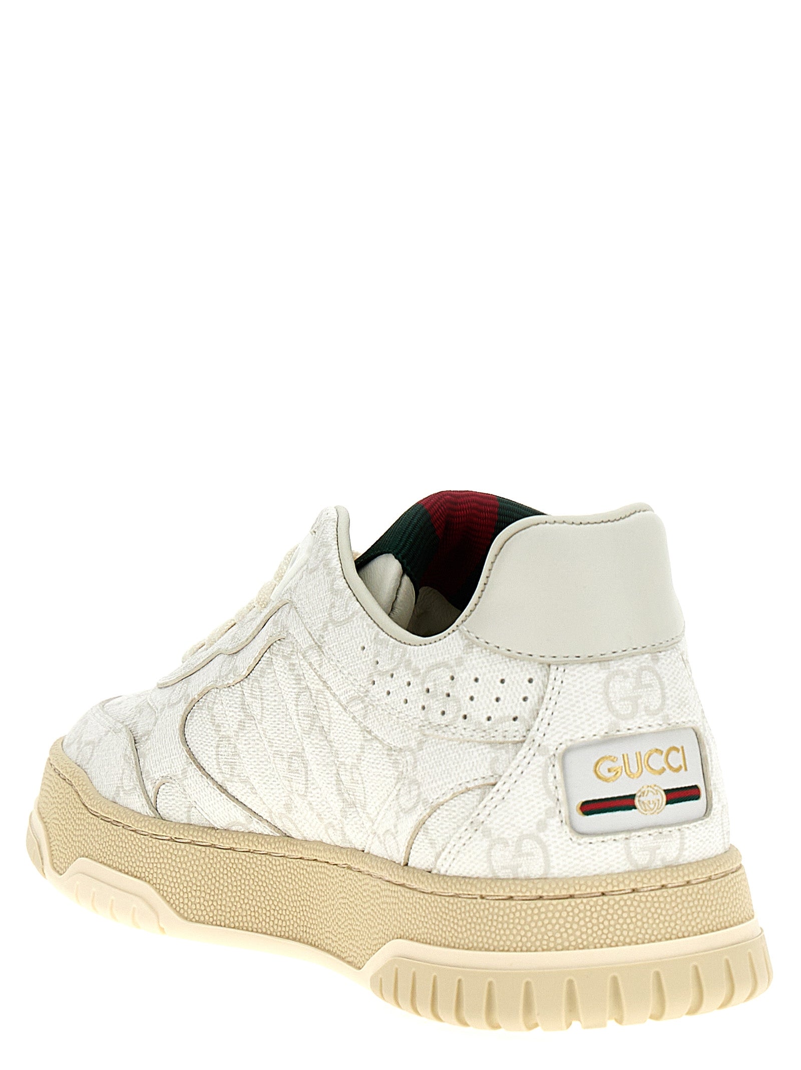 Gucci Weiße Polyethylen Turnschuhe